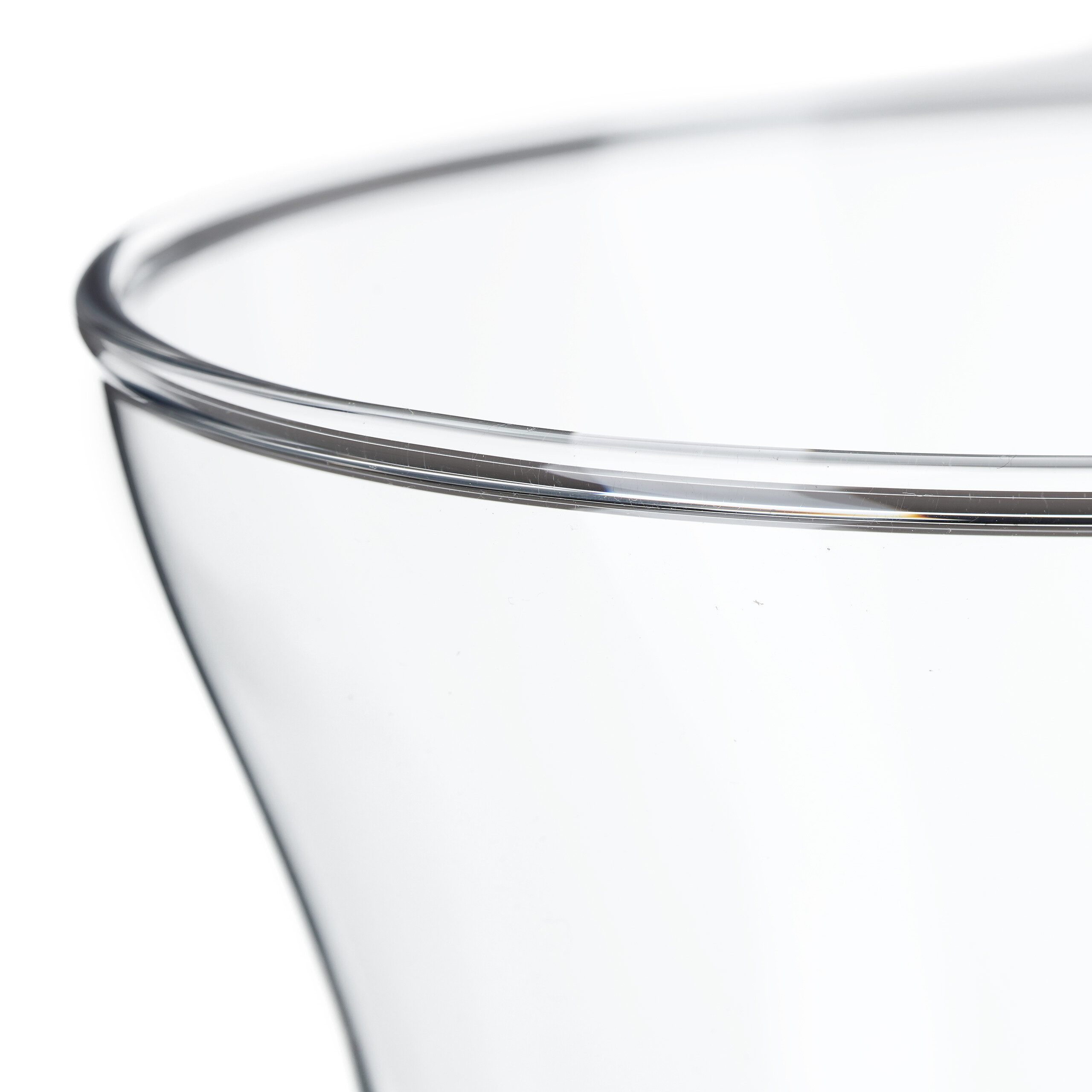 relaxdays Tischvase Blumenvase aus Glas