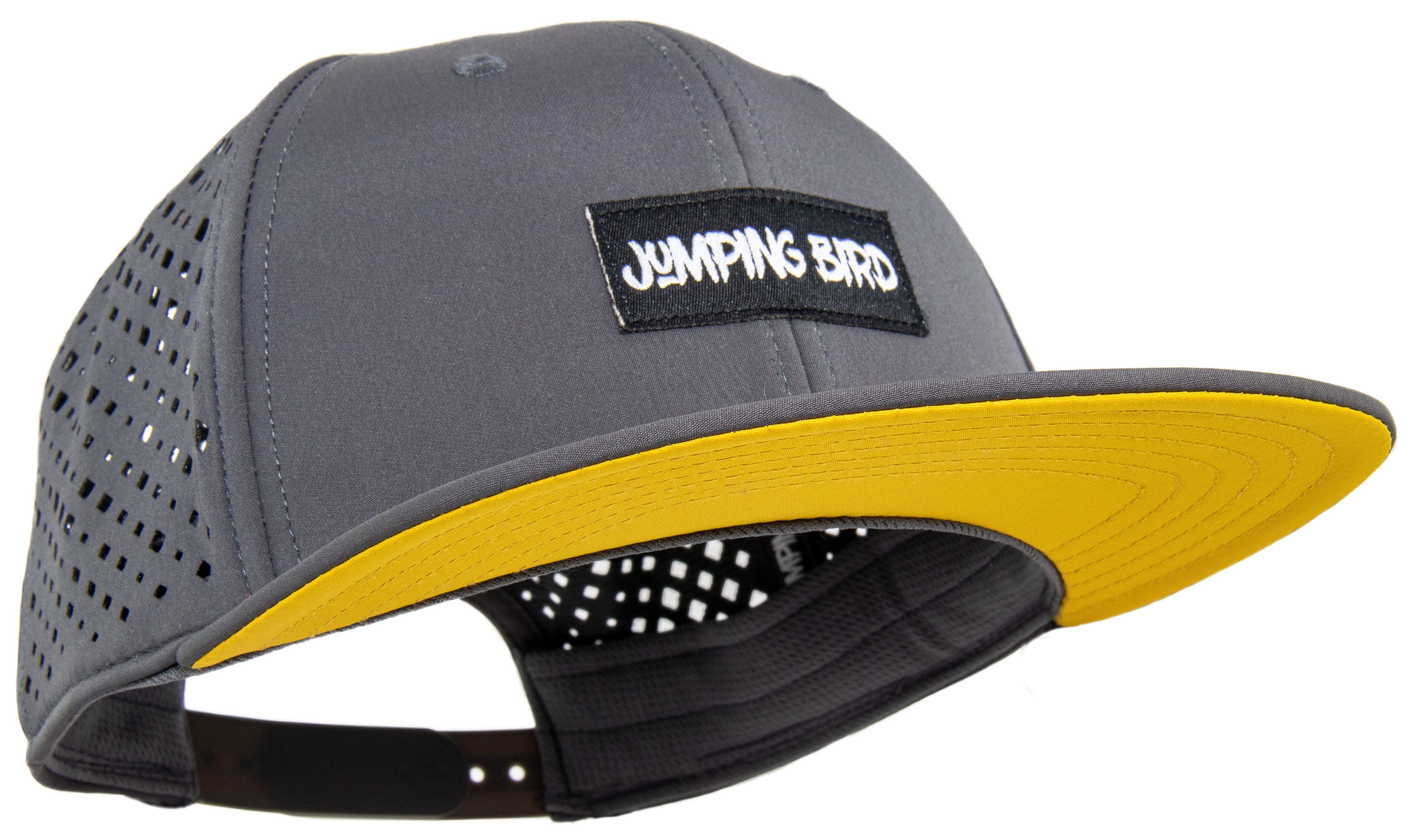 Jumping Bird Snapback Cap Performance Felsgrau