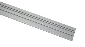 Schienensystem Gardinia Aluminium-Vorhangschiene 2-läufig alumini, GARDINIA, standard