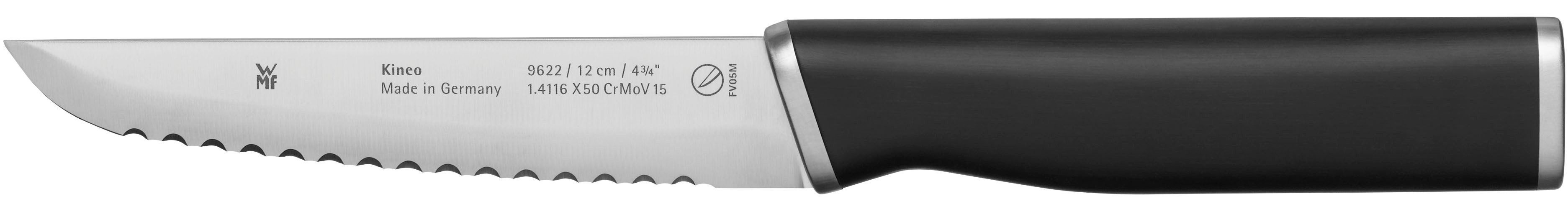 WMF Zubereitungsmesser Kineo, mit Doppelzahnung, Performance Cut Technologie, hochwertiger Edelstahl