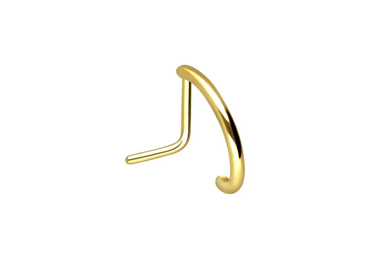 PIERCINGLINE Nasenpiercing Chirurgenstahl Nasenstecker RUNDES DESIGN günstig online kaufen