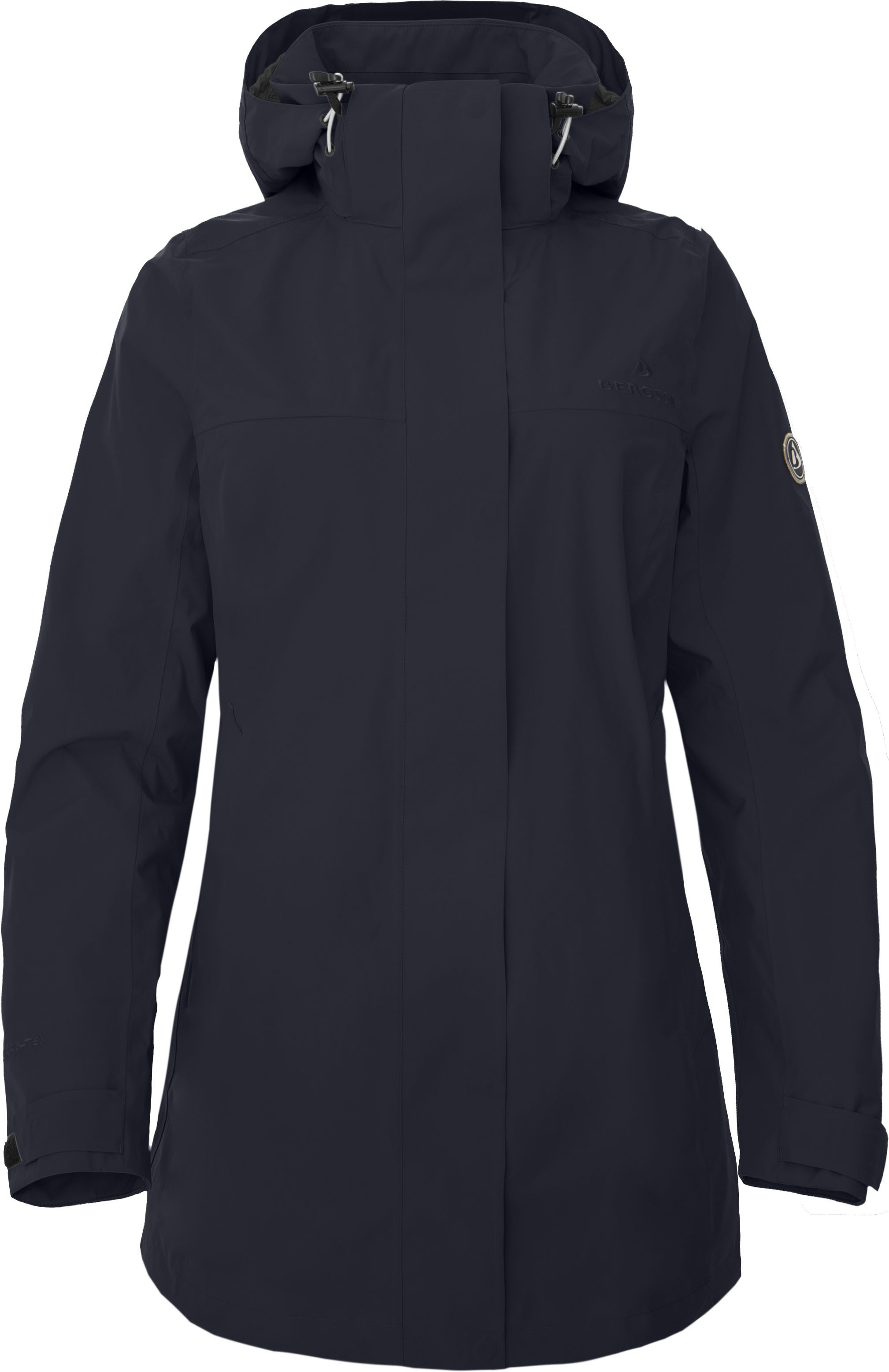 Bergson Winterjacke JOKINE light Damen Sommer-Parka, wasserdicht, leichtes Netzfutter, 20000 Wassersäu