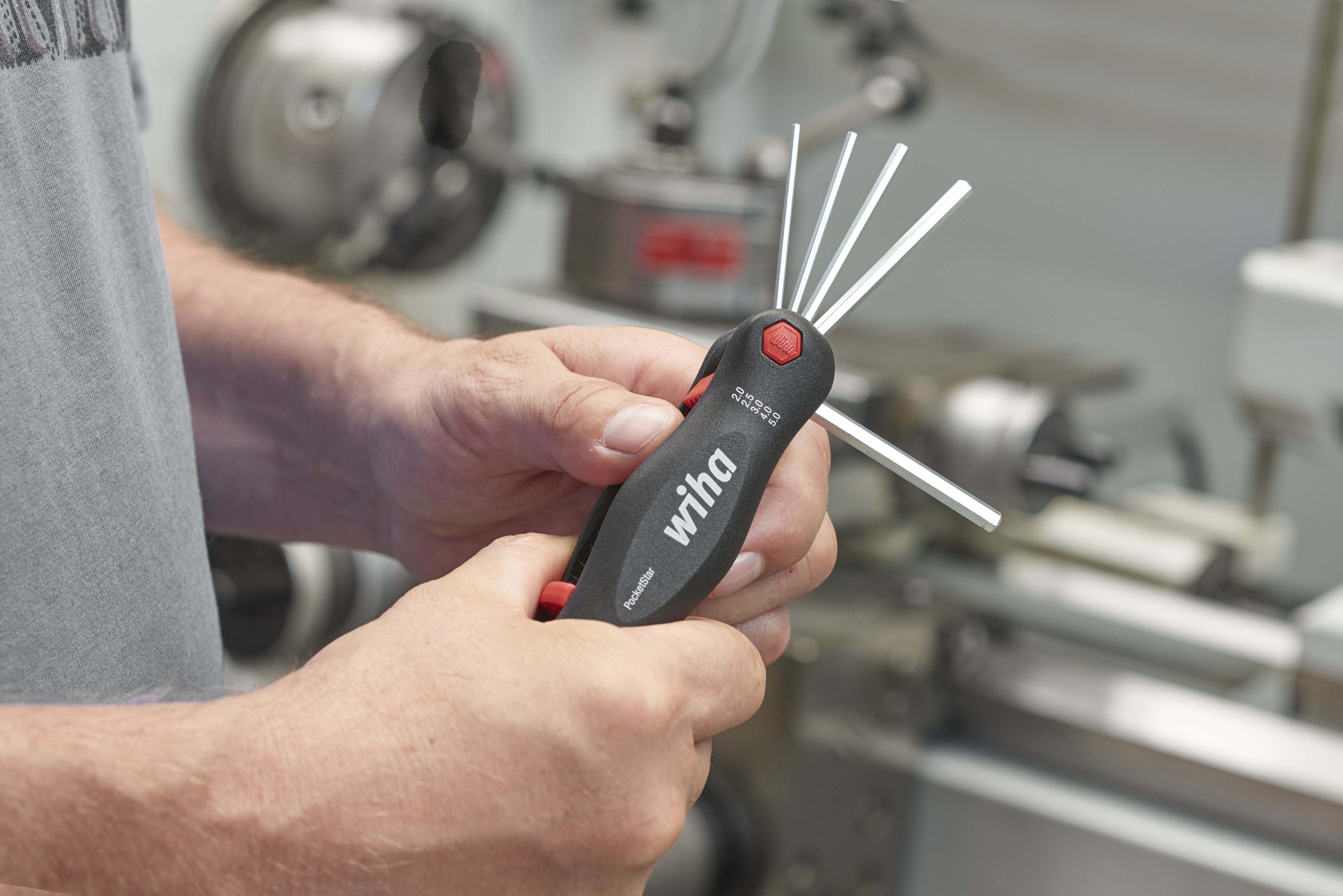 Wiha Schraubendreher Vereinfacht Ihre Arbeit: Die variable Griffposition erlaubt Kraft- so