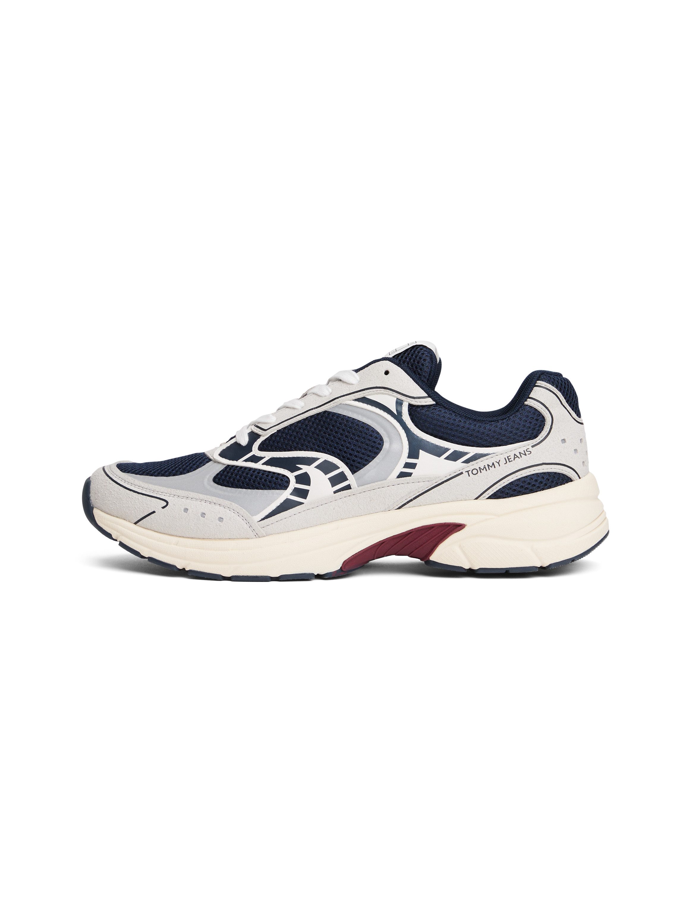 Tommy Jeans ARCHIVE '25 Sneaker, Freizeitschuh, Halbschuh, Schnürschuh mit reflektierenden Details