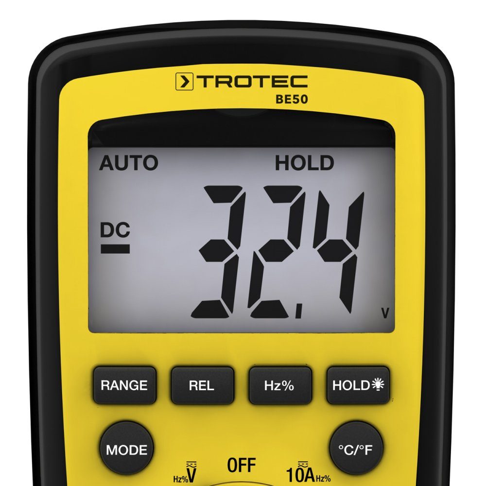 TROTEC Multimeter TROTEC BE50 Digital-Multimeter