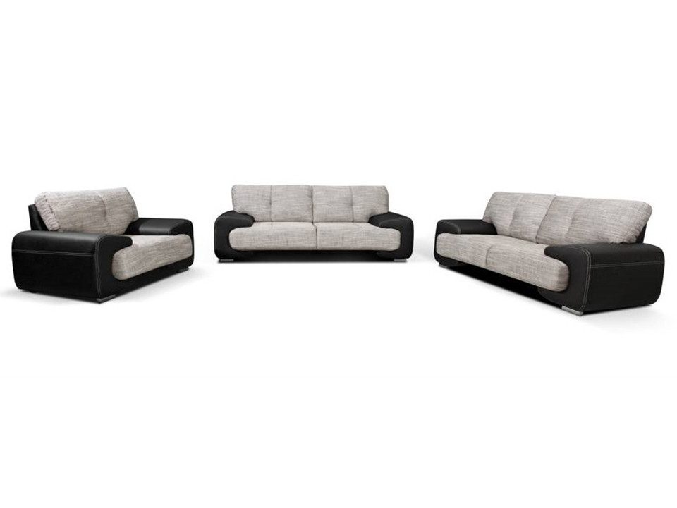 Beautysofa Sofa Sofa Margo Möbelset 3-Sitzer günstig online kaufen