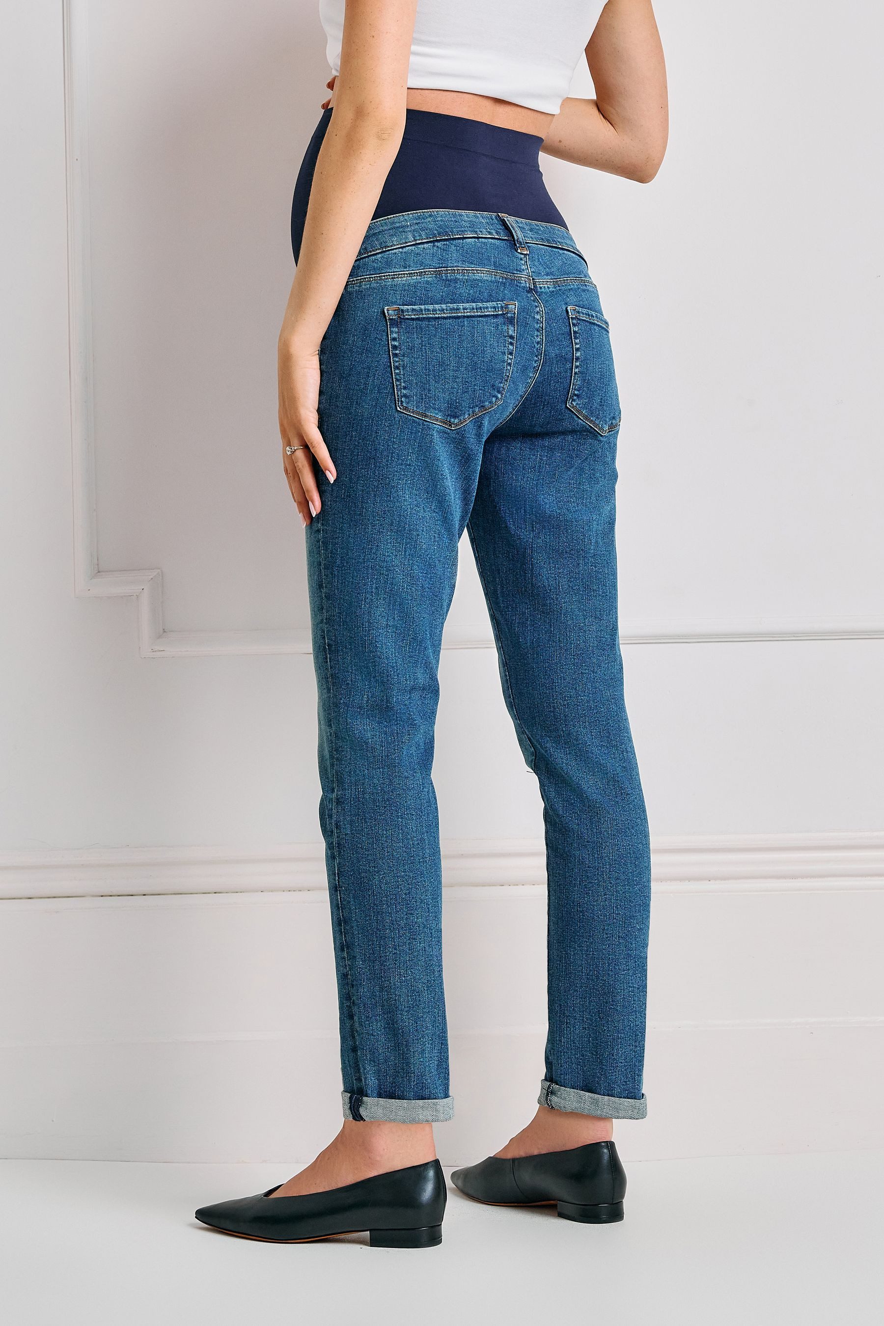 Seraphine Umstandsjeans Seraphine Premium Relaxed Umstands-Jeans Tall (1-tlg) – Bild 5 von 5