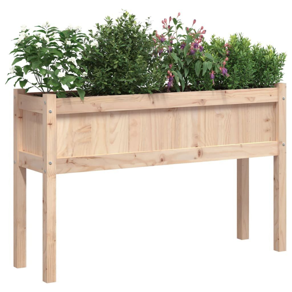 vidaXL Hochbeet 2 St65533ck Pflanzkübel Blumenkübel Pflanzcontainer Pflanzgefäße 2 Stk