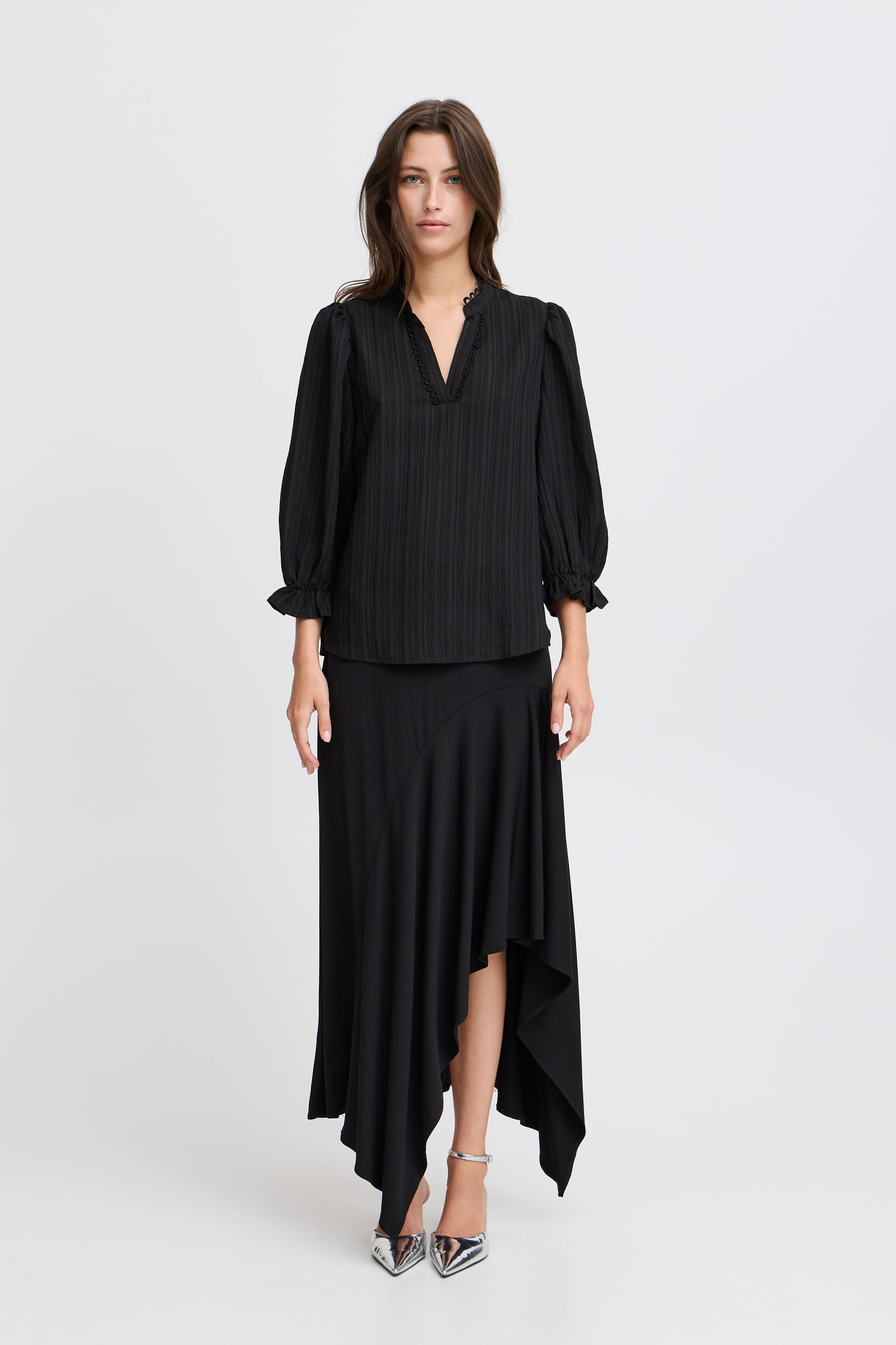 b.young Kurzarmbluse Tunika