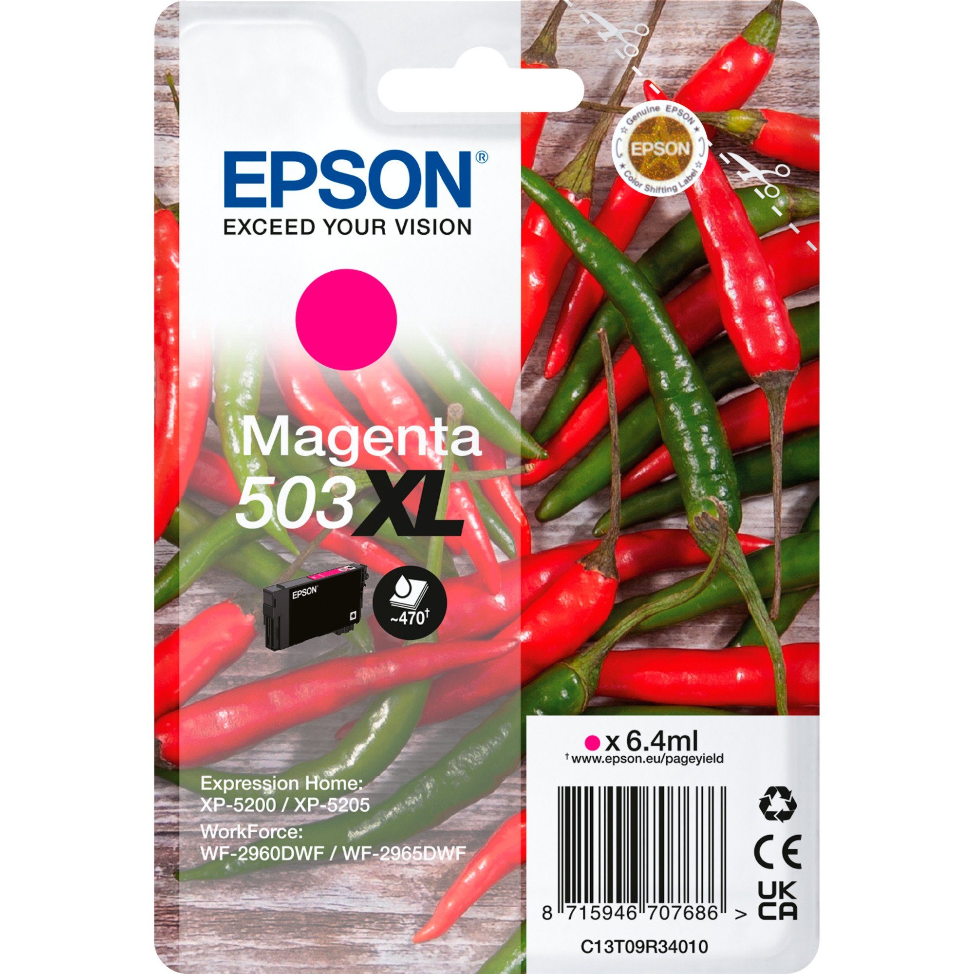 Epson Epson Tinte magenta 503XL (C13T09R34010) Tintenpatrone
