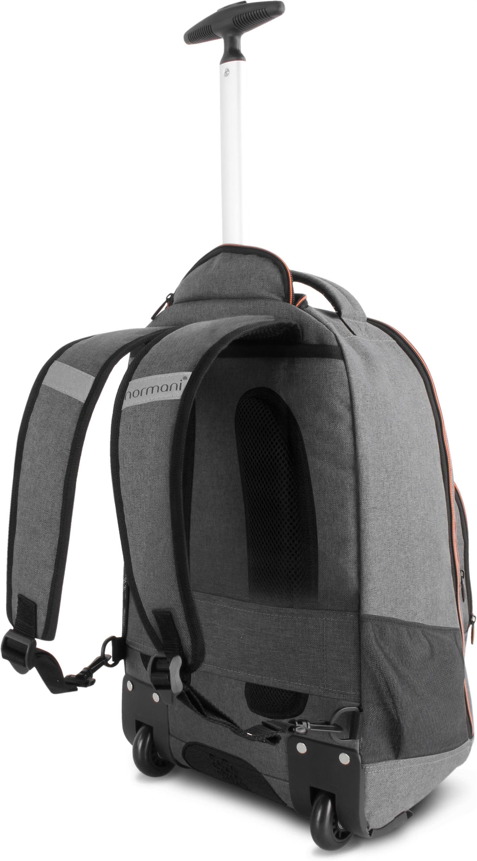 normani Reisetasche Rucksack mit Trolleyfunktion 30 Liter Yori, Trolley-Ruc günstig online kaufen