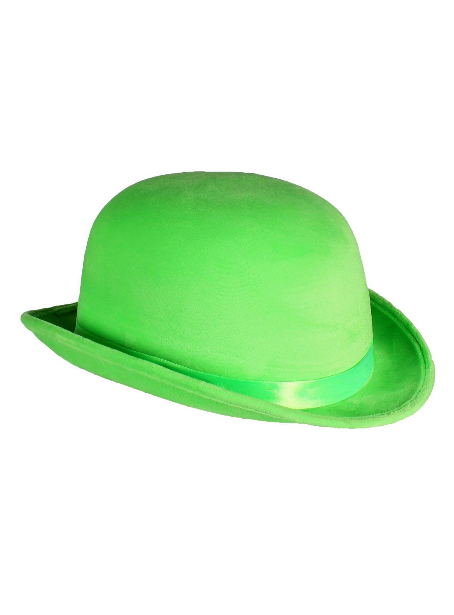 Kostüm Flache Melone neon-grün