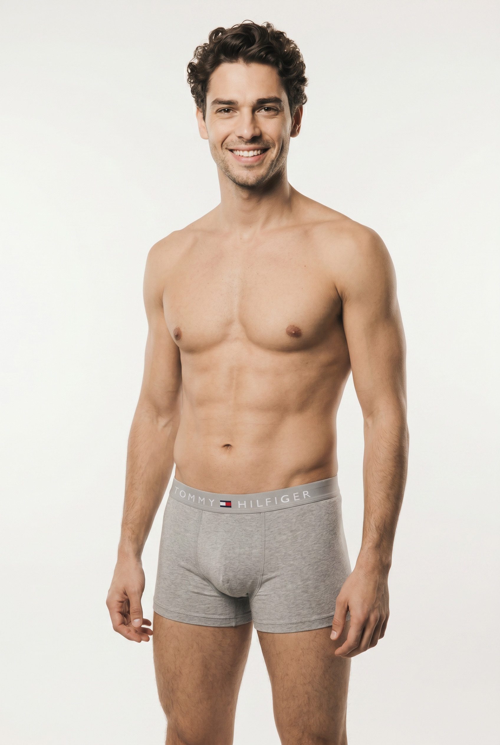 Tommy Hilfiger Underwear Trunk 3P TRUNK WB (Packung, 3-St., 3er) mit Logobund