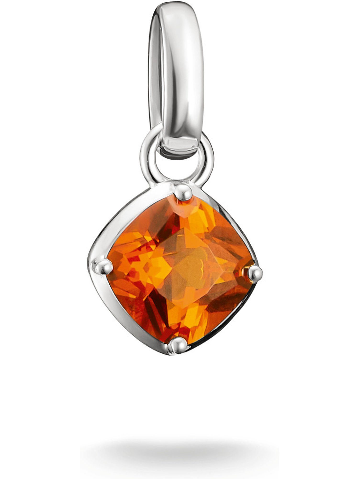 THOMAS SABO Kettenanhänger Thomas Sabo Unisex-Charm 925er Silber Farbstein