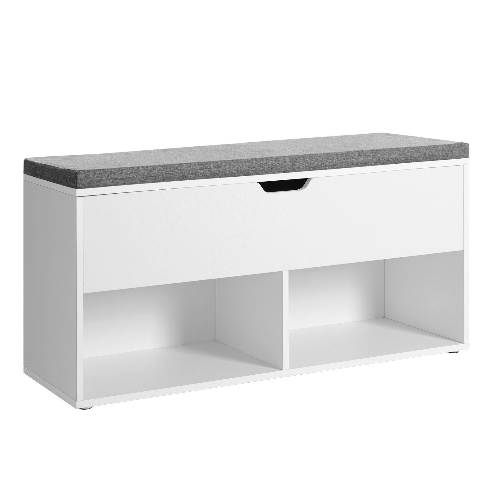VASAGLE Schuhbank, Sitzbank, 2 offene Fächer, günstig online kaufen