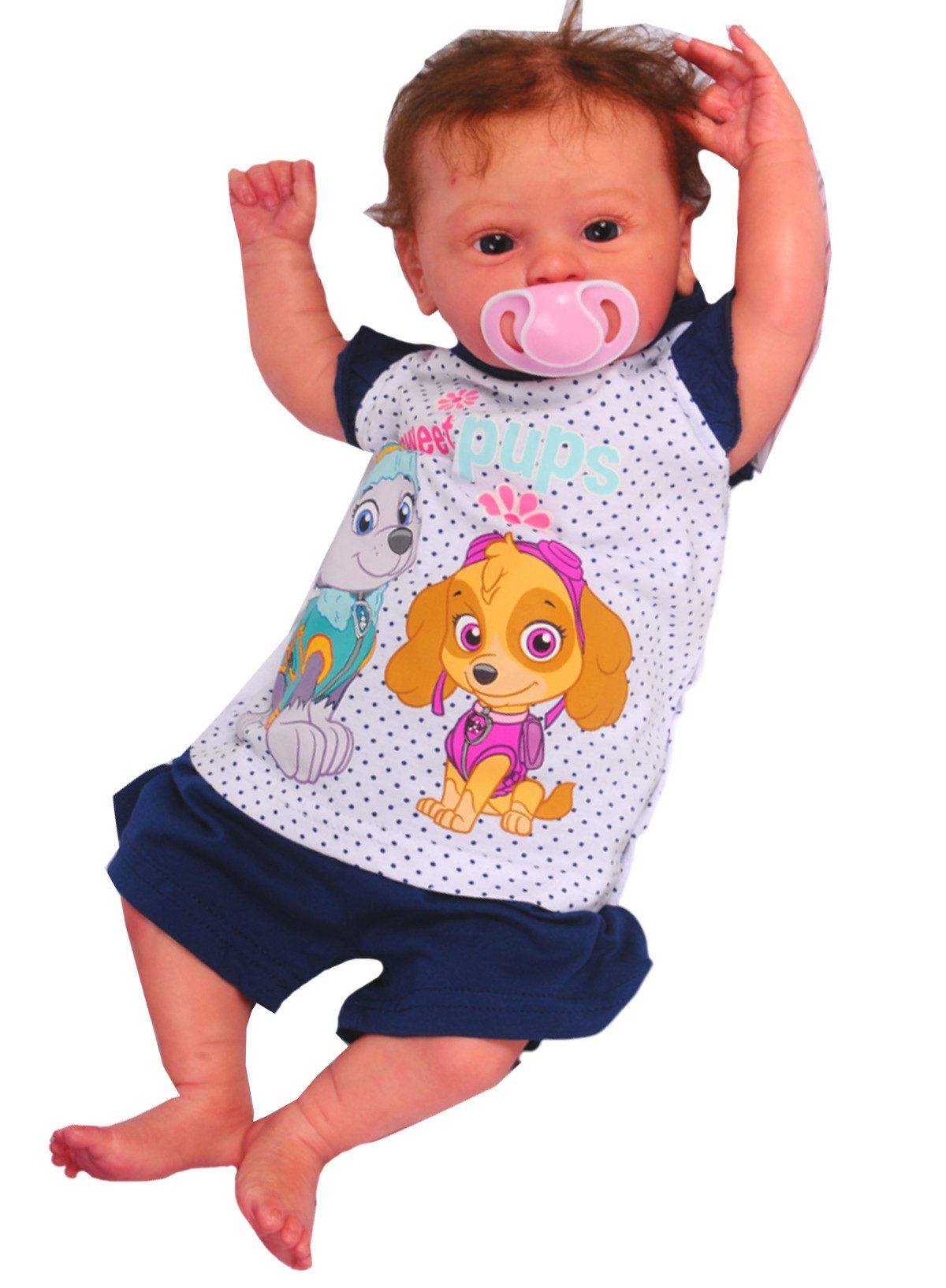 PAW PATROL Shirt & Shorts Shirt und Shorts Set Baby Anzug 62 68 74 80 86 92