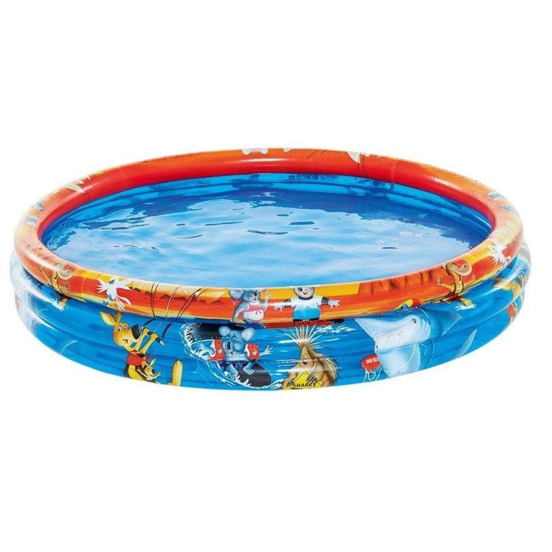 Gartenpirat Planschbecken Kinder Pool Down Under aufblasbar Outdoor Kleinkind Baby Sommer