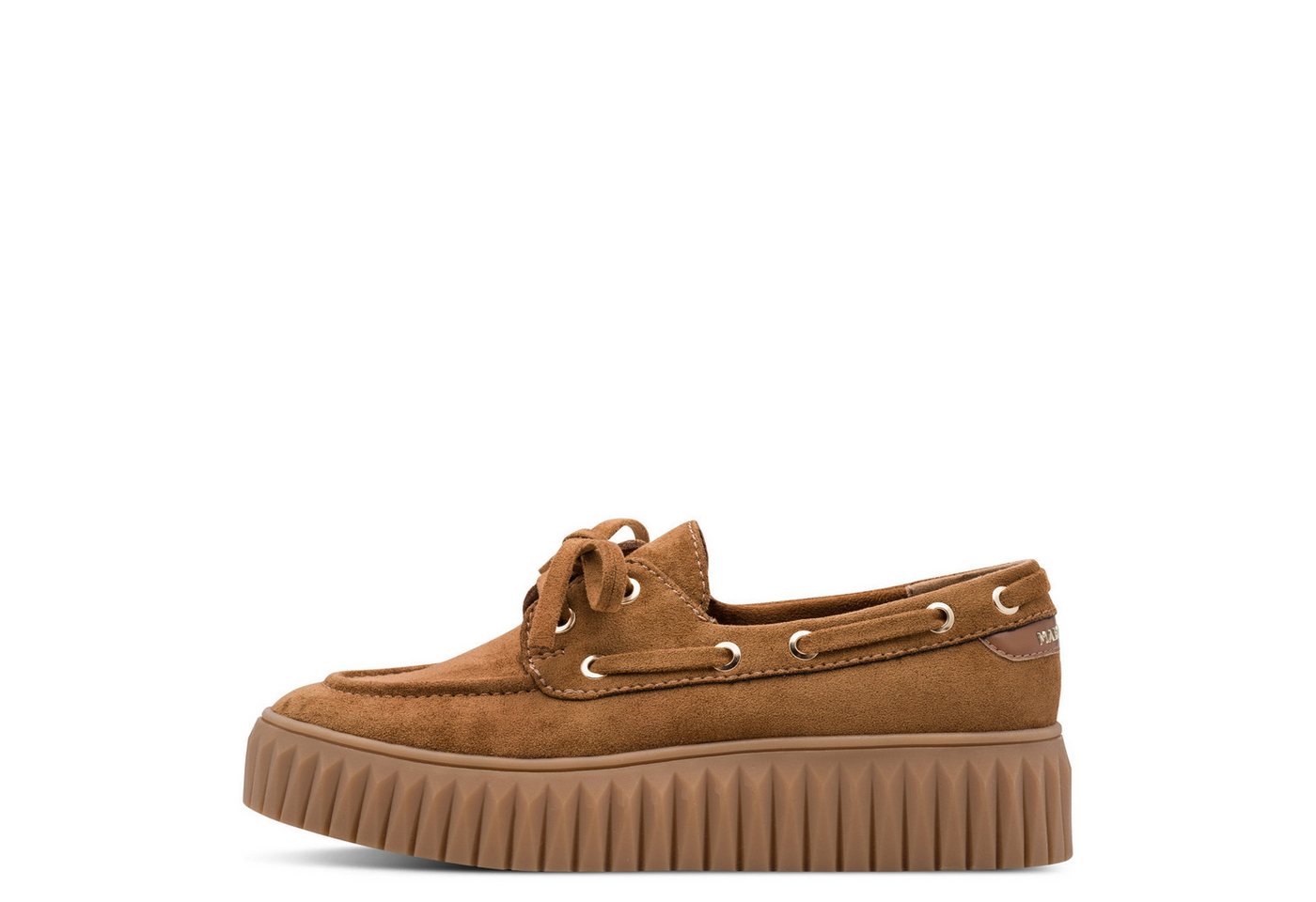 MARCO TOZZI Marco Tozzi Damen Plateau Sneaker 2-23770-47-323 CAMEL Schnürschuh