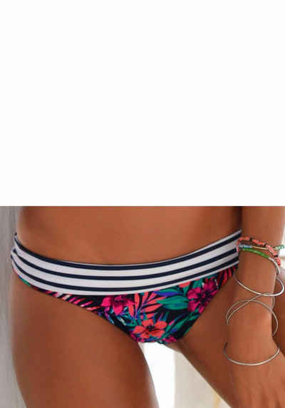 Venice Beach Bikini-Hose Summer mit Umschlagbund