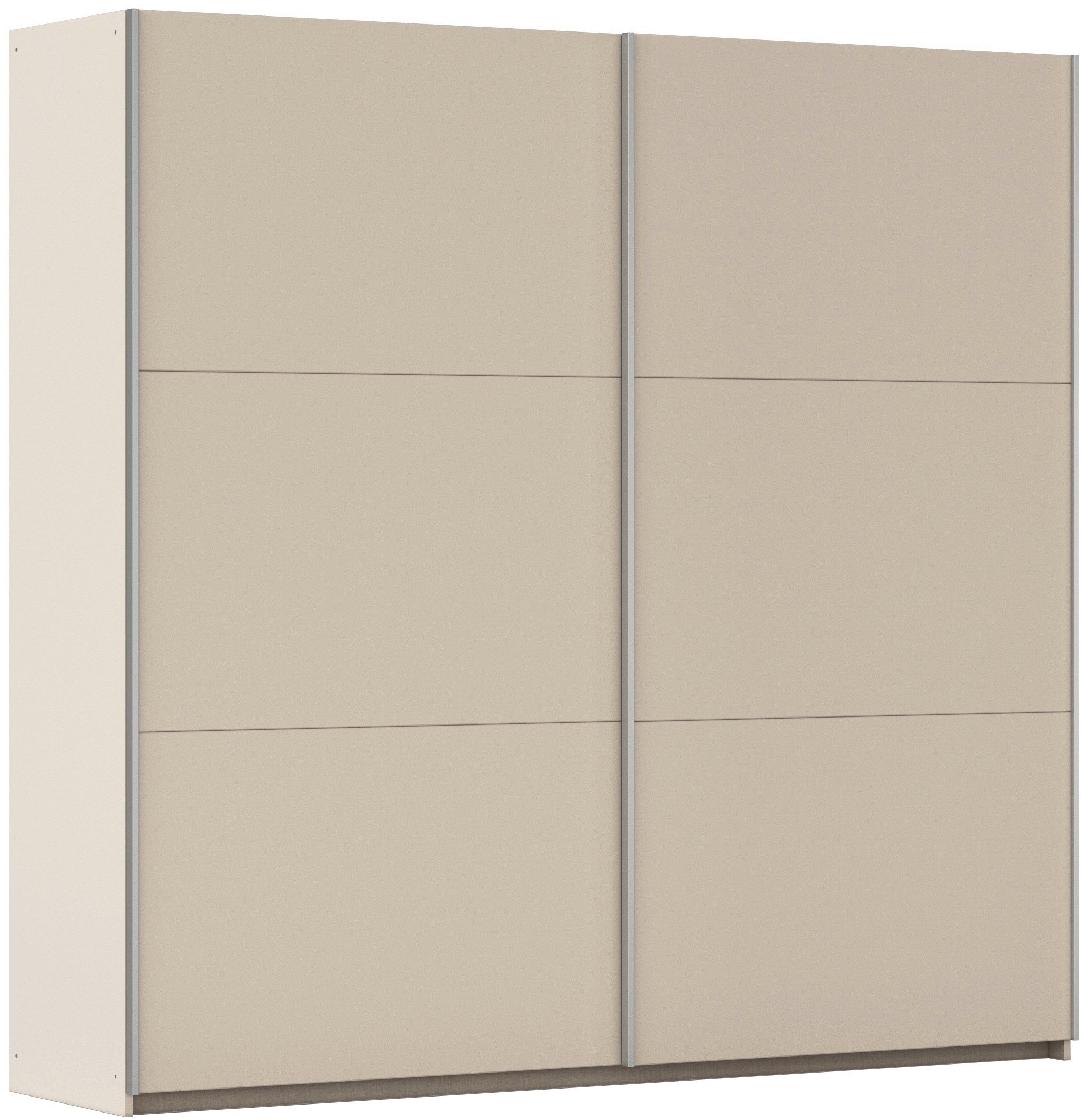 rauch Schwebetürenschrank Kleiderschrank Drehtürenschrank Schrank Garderobe KRONACH (in 3 Ausstattungen BASIC/CLASSIC/PREMIUM, Breiten 131/175/218/261 cm) optional ohne, mit 1 oder 2 Spiegel, viel Stauraum MADE IN GERMANY