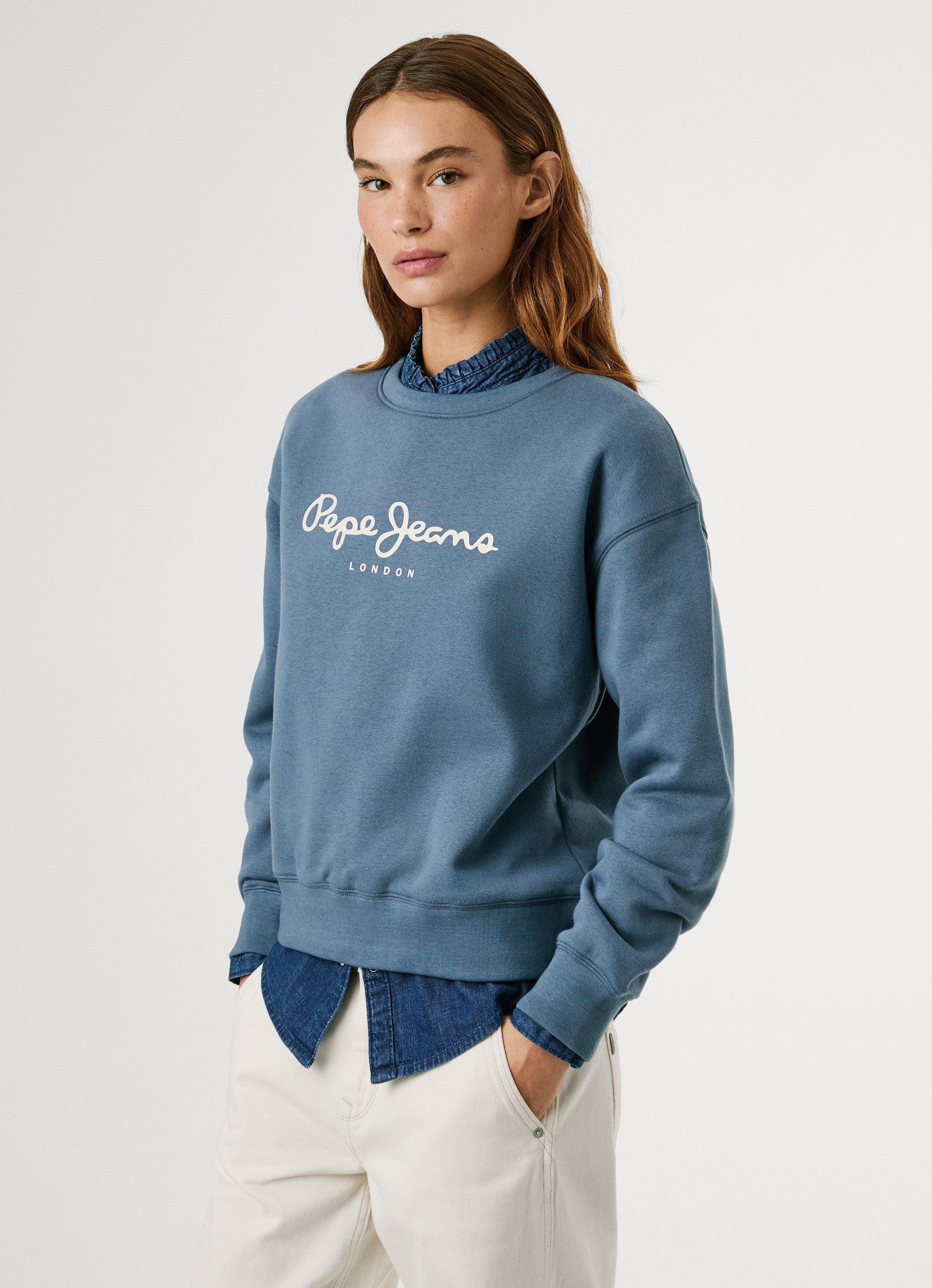 Pepe Jeans Sweatshirt BADDY mit Rundhalsausschnitt günstig online kaufen
