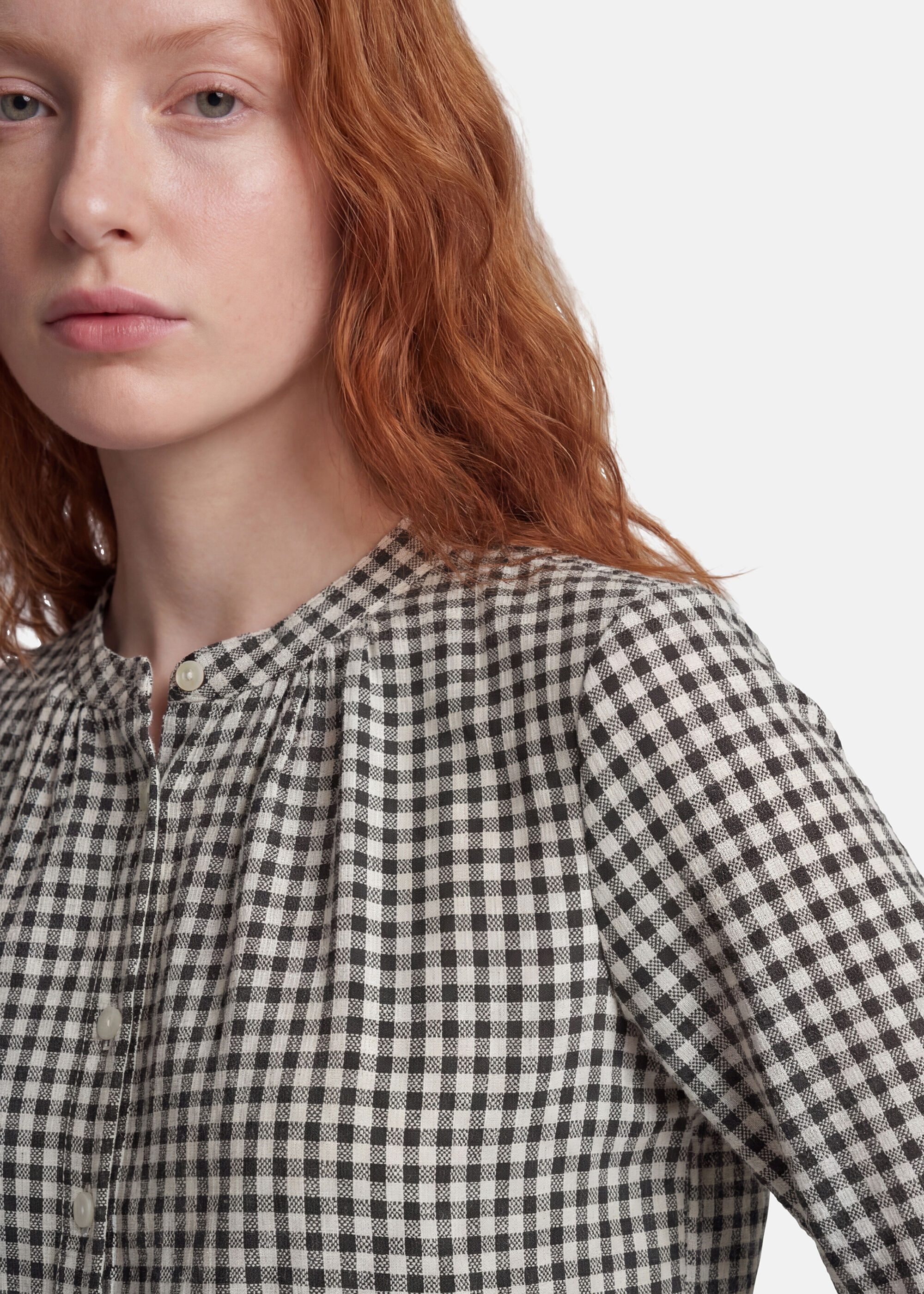 Spieth & Wensky Klassische Bluse Angela in geradem Schnitt