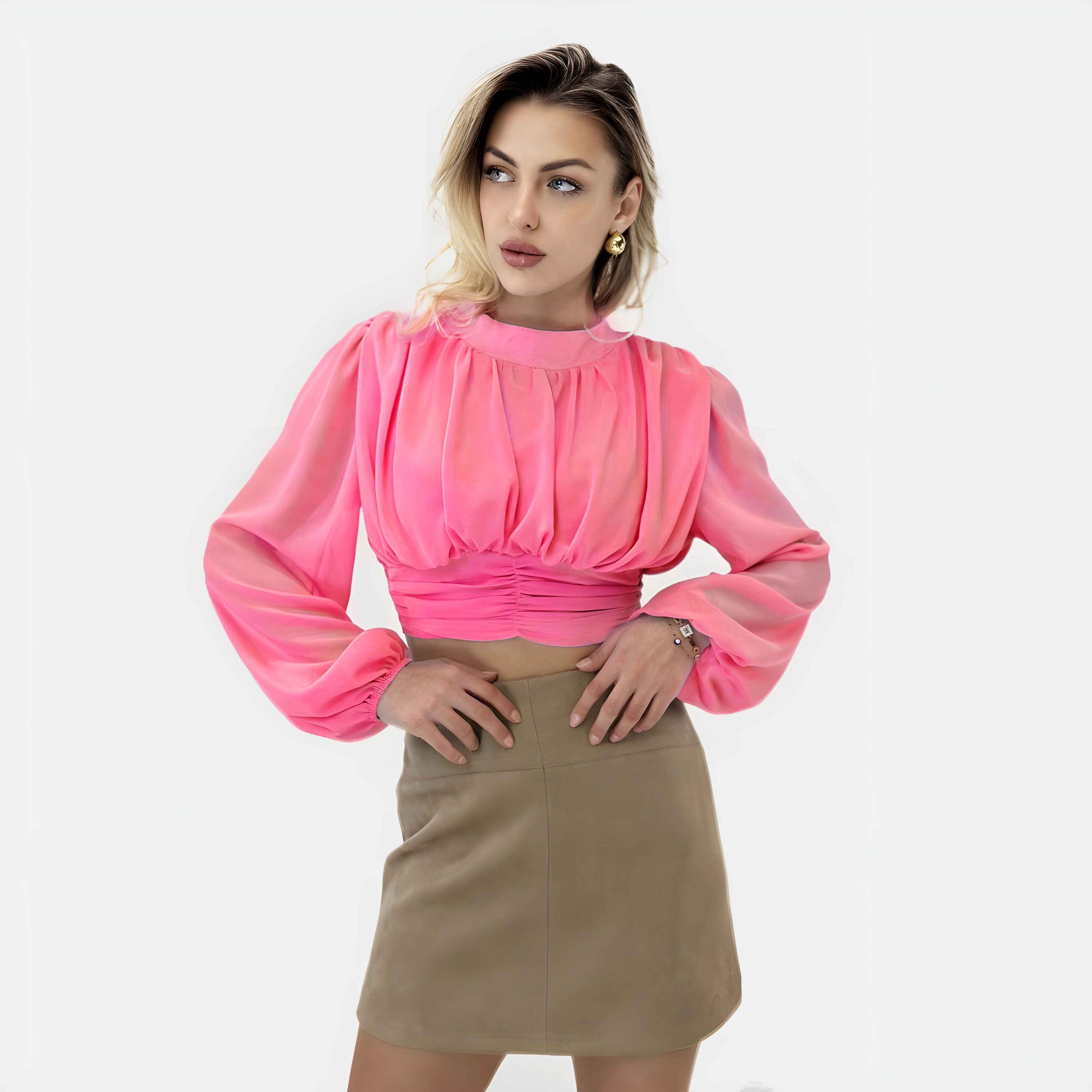 Blusentop Damen Oberteil