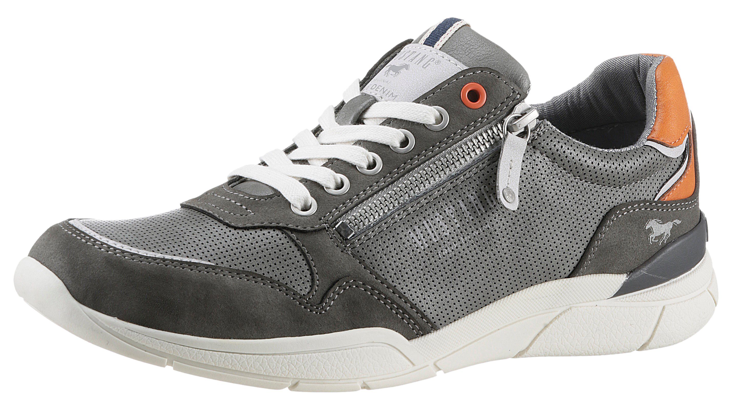 Mustang Shoes Sneaker mit seitlichem Reißverschluss, günstig online kaufen