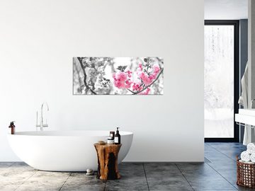Pixxprint Glasbild sehr schöne Kirschblüten, sehr schöne Kirschblüten (1 St), Glasbild aus Echtglas, inkl. Aufhängungen und Abstandshalter