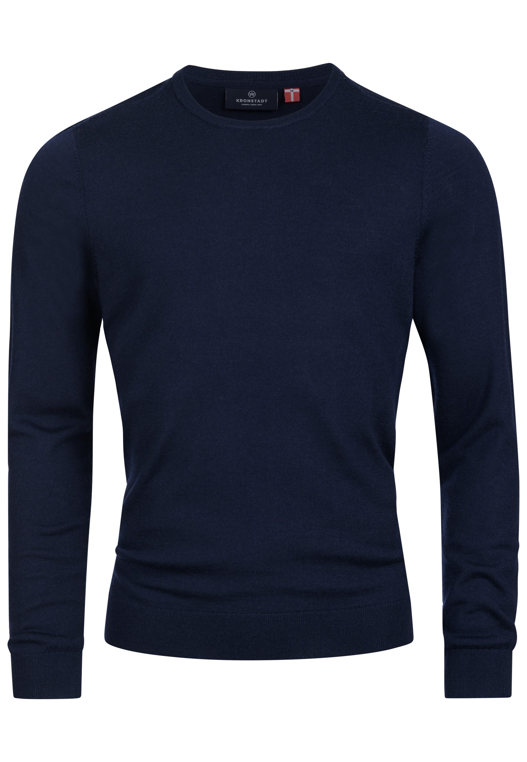 Kronstadt Rundhalspullover Herren KSJohannes Strickpullover Herrenpullover günstig online kaufen