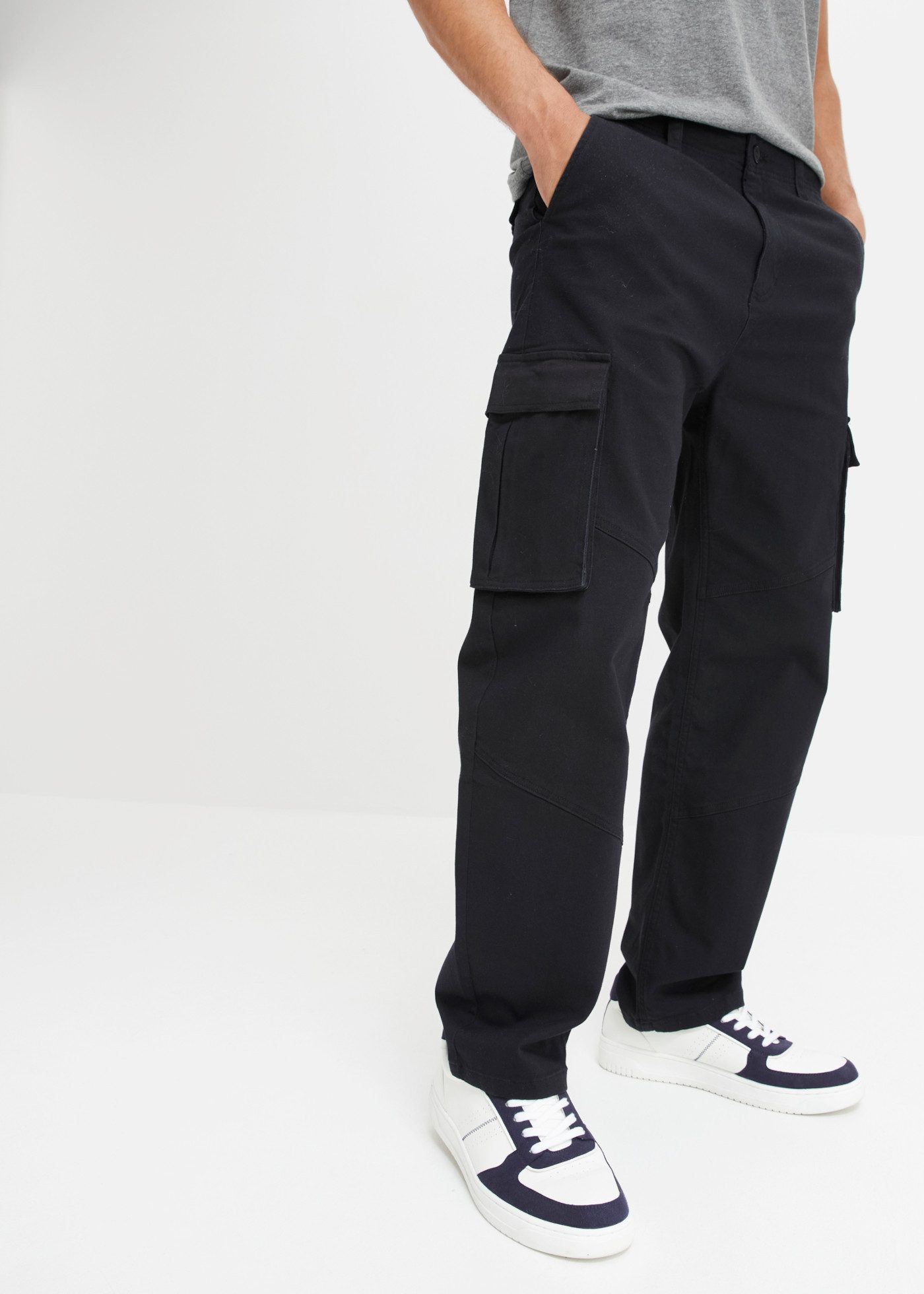 bonprix Cargohose extra weite Passform, Loose Fit, im Casual-Stil
