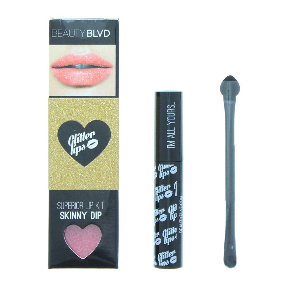 Beauty Blvd Lipgloss-Set Beauty Blvd Glitter Lips Dip 3 Piece Gift Set