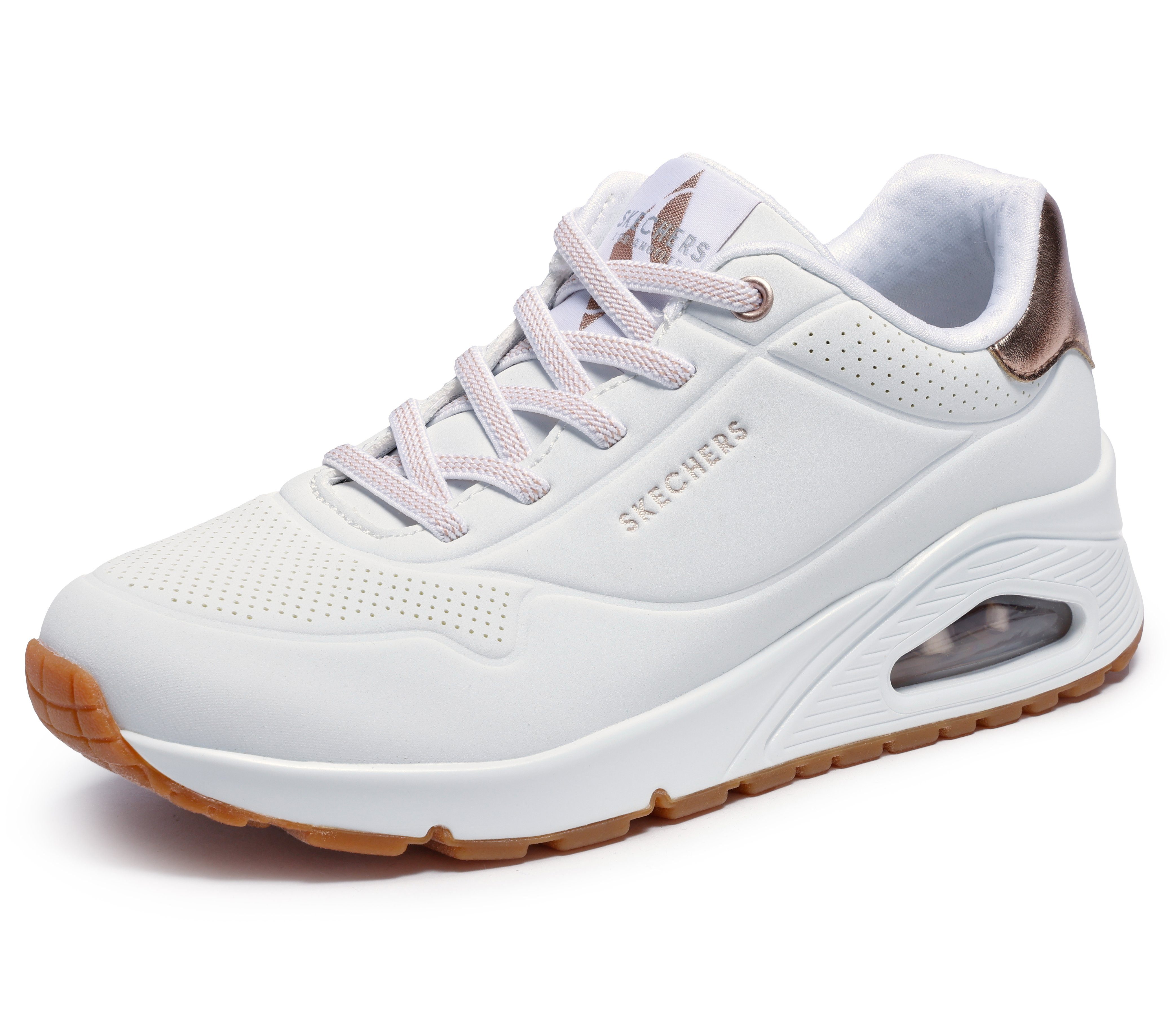 Skechers UNO SHIMMER AWAY Slip-On Sneaker Slipper, Freizeitschuh, Plateausn günstig online kaufen