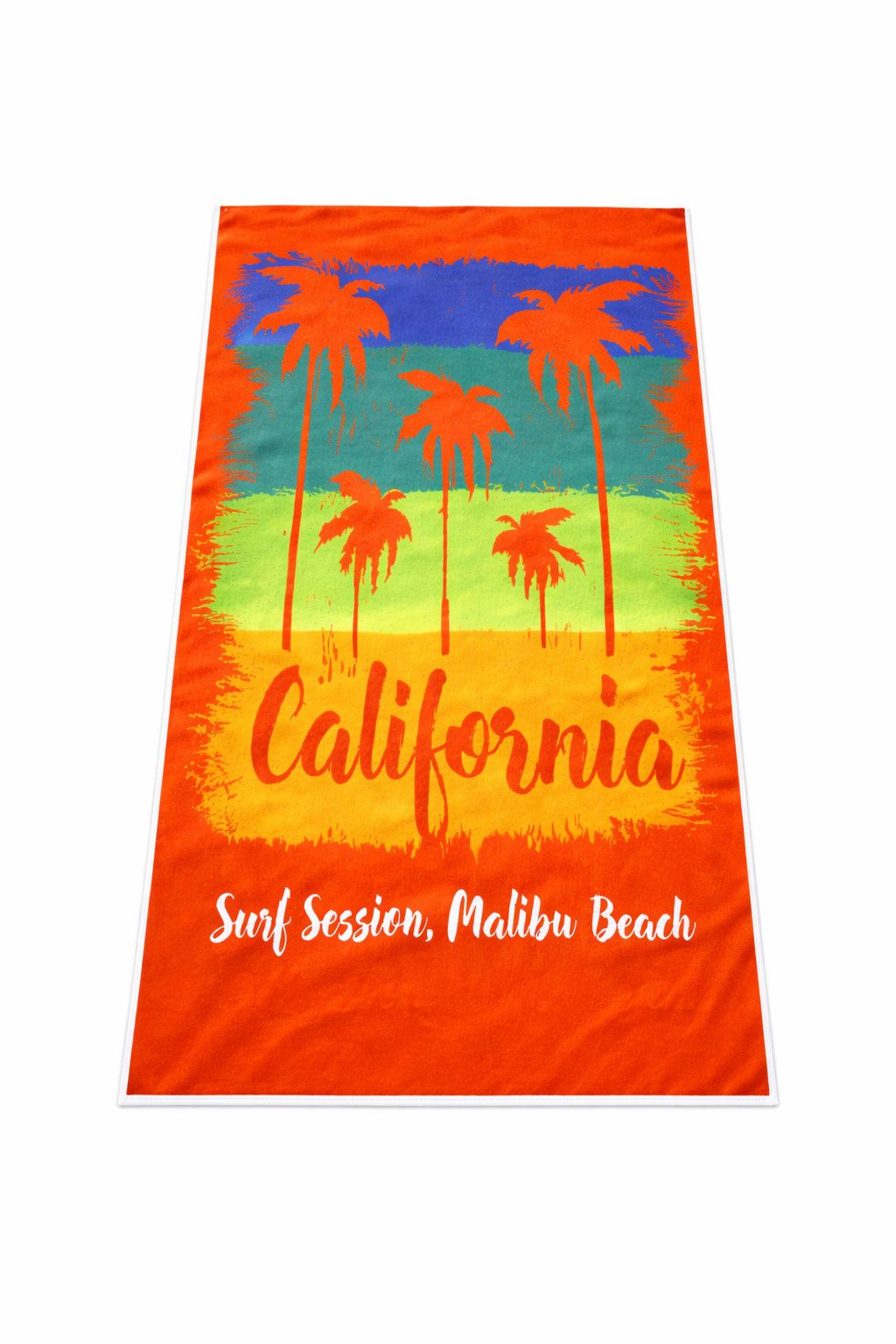 Traumschloss Strandtuch Sommer, Velours (1-St), Liegetuch 86 x 160 cm