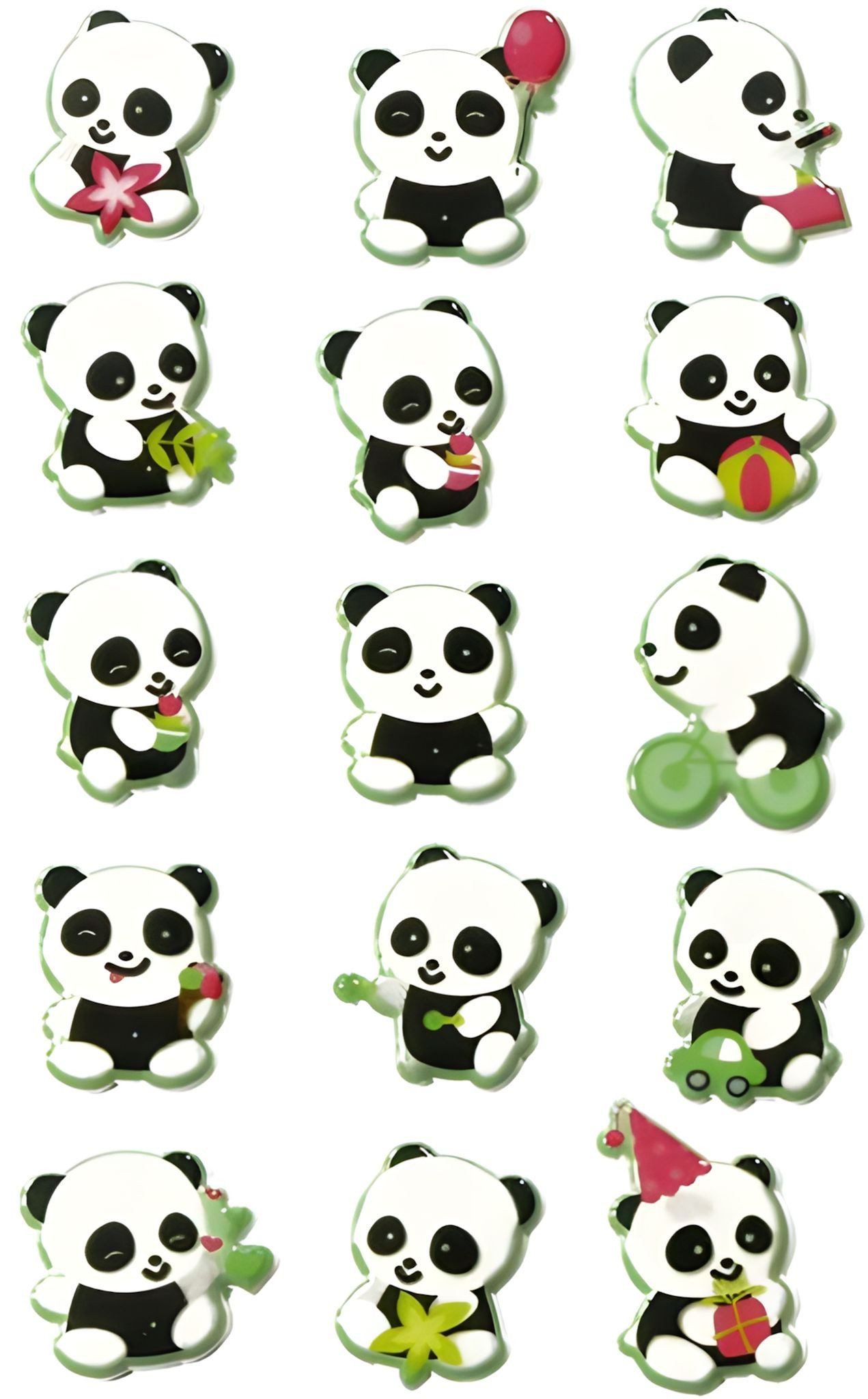 maildor Sticker Maildor Stickers Cooky Panda 7,5x12 1Bg