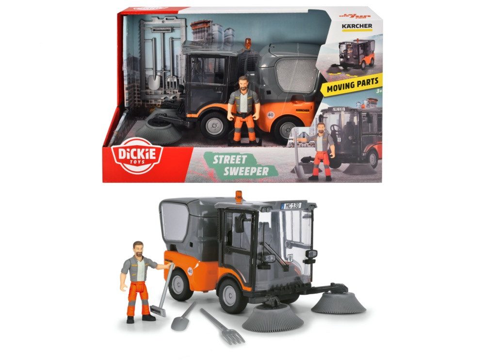Dickie Toys Spielzeug-Auto Urban & Adventure Street Sweeper 203834003 günstig online kaufen