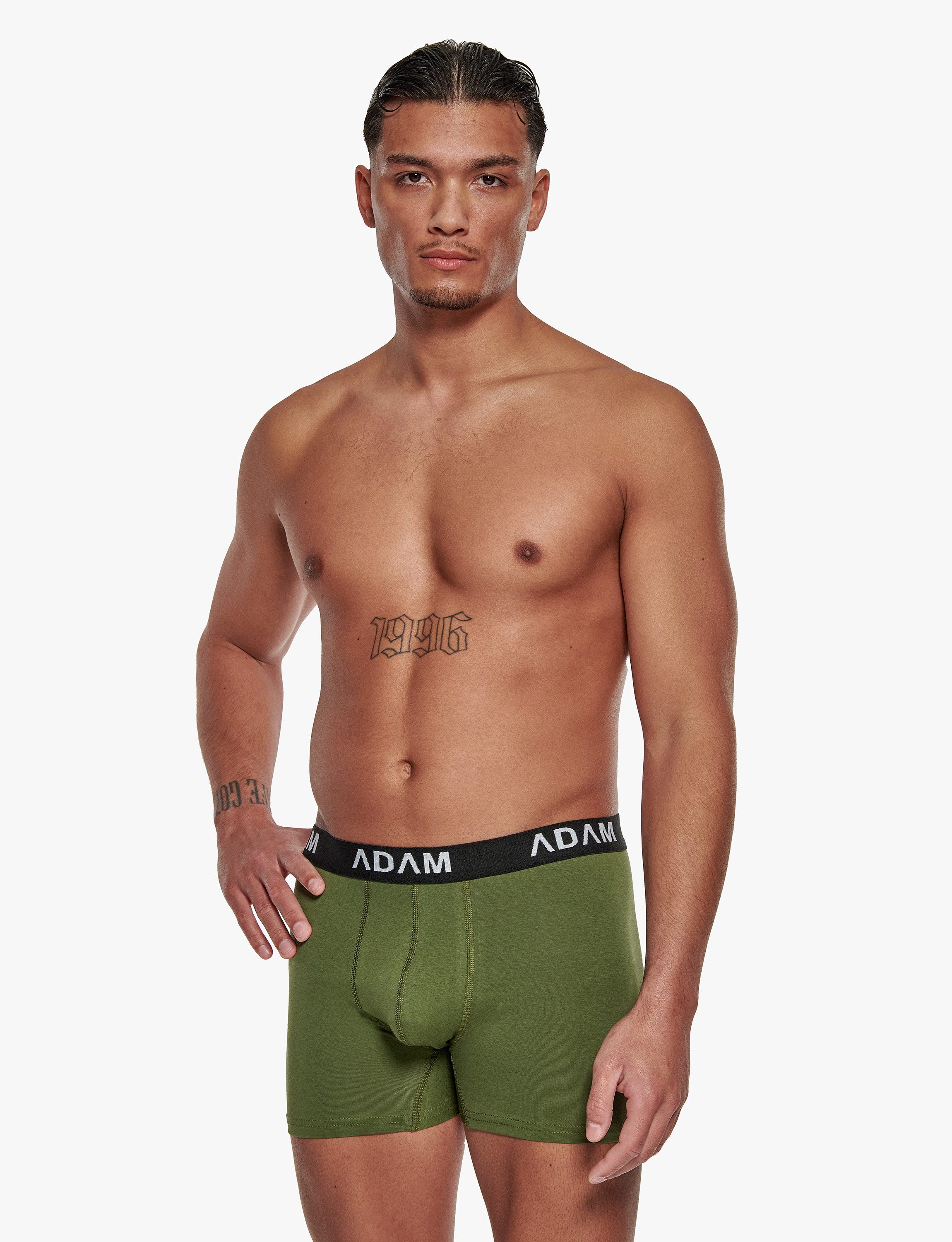 ADAM JEANS Boxershorts Herren Boxershorts aus extra weicher 100% Baumwolle Trunks Men Boxer-1 (6-St., 2er Set, 6er Set, 8er Set, 10er Set, 12er Set) Boxershorts – Bild 3 von 5