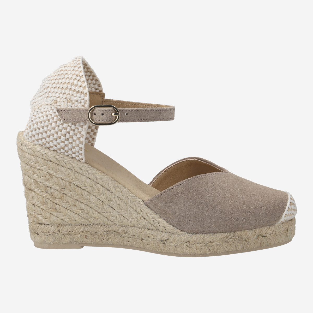 GEOX GELSA, Sandaletten in Beige für Damen Sandalette