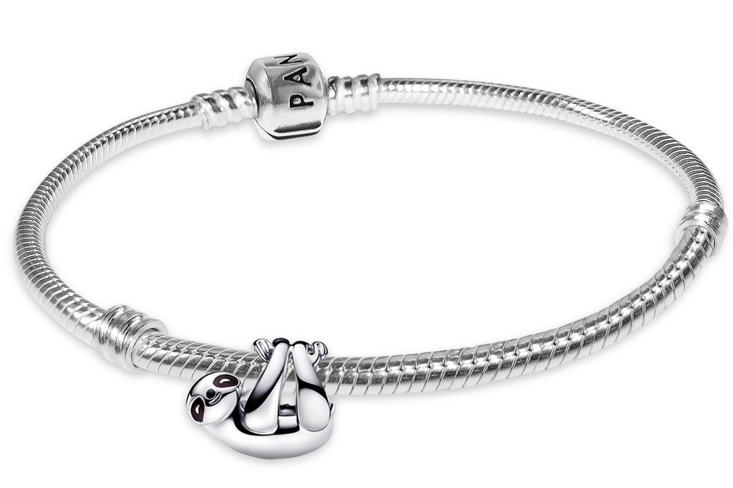 Pandora Charm-Armband Damen-SilberHängendes Faultier Geschenkset günstig online kaufen