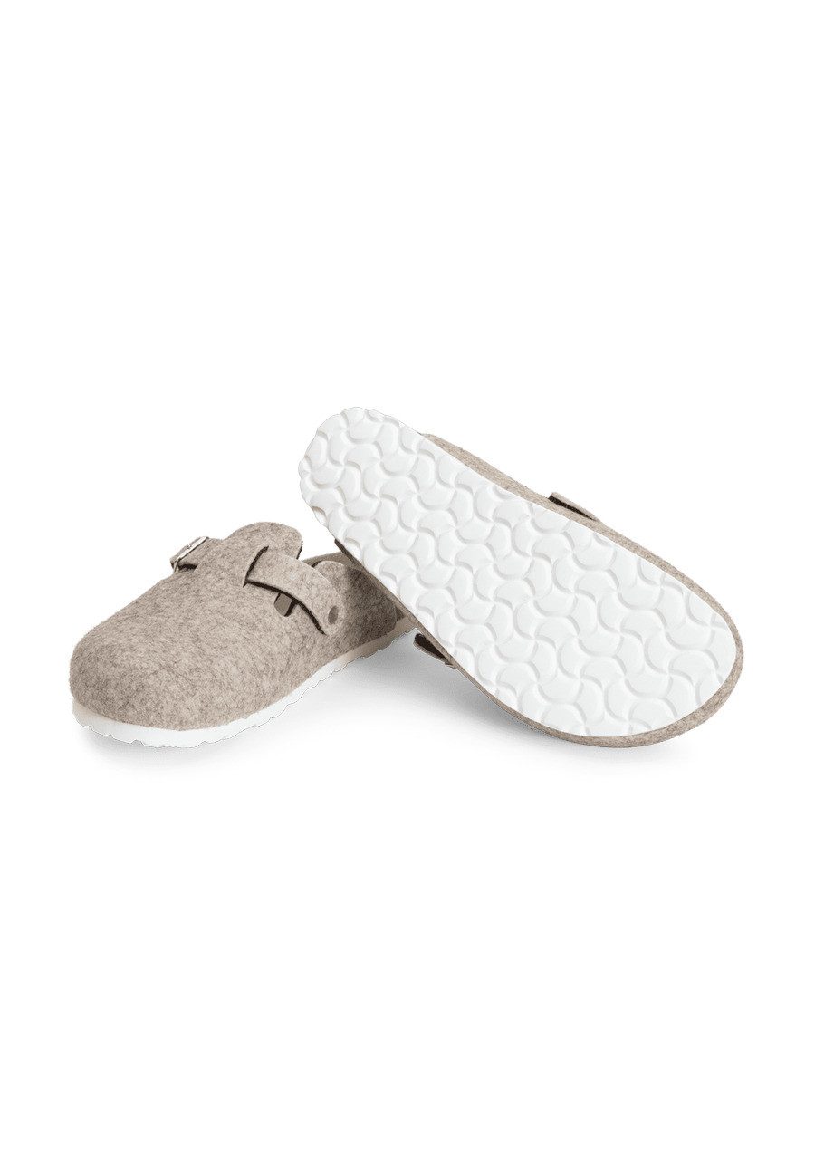 vitaform Unisex Clogs Wollfilz Hausschuh