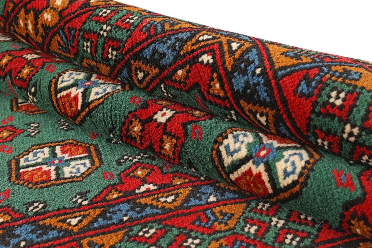 6 Trading, mm Höhe: Afghan 125x187 Orientteppich Akhche rechteckig, Handgeknüpfter Orientteppich, Nain