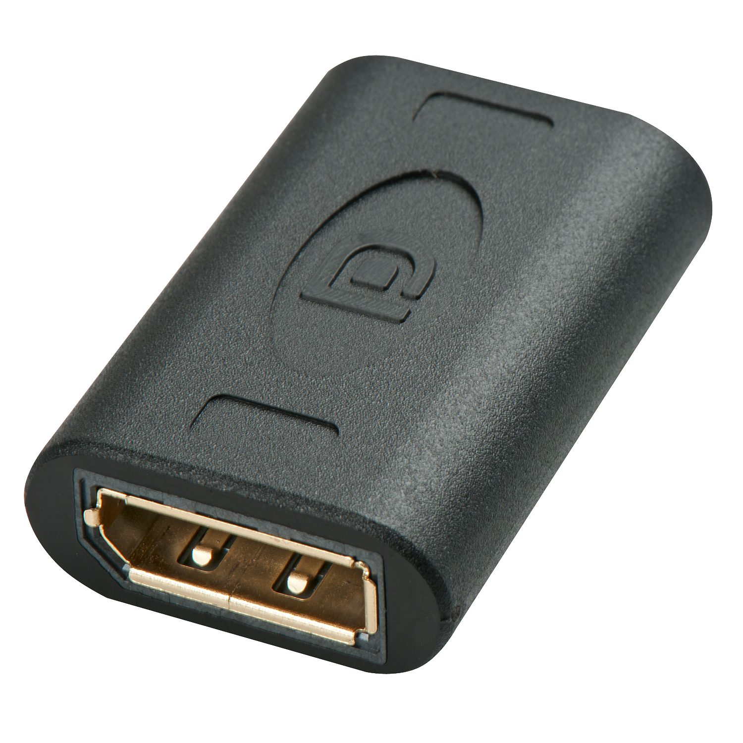 LINDY DisplayPort Doppelkupplung Premium vergoldet Video-Kabel