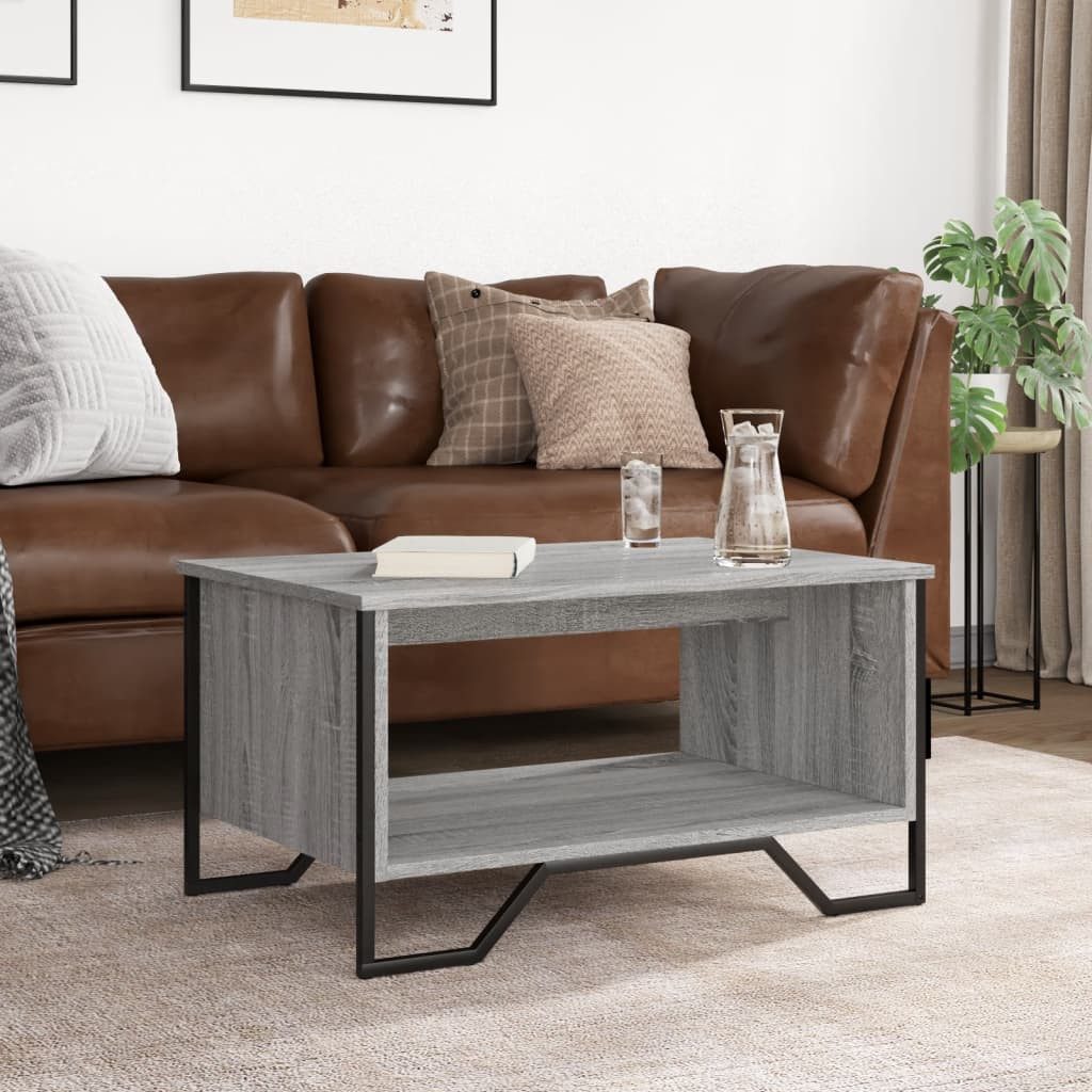 vidaXL Couchtisch Couchtisch Grau Sonoma 75x51x40 günstig online kaufen