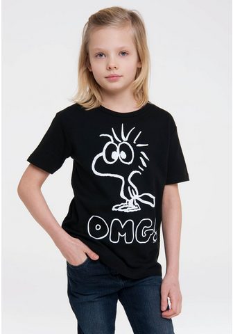 LOGOSHIRT Marškinėliai »Woodstock - OMG!« su liz...
