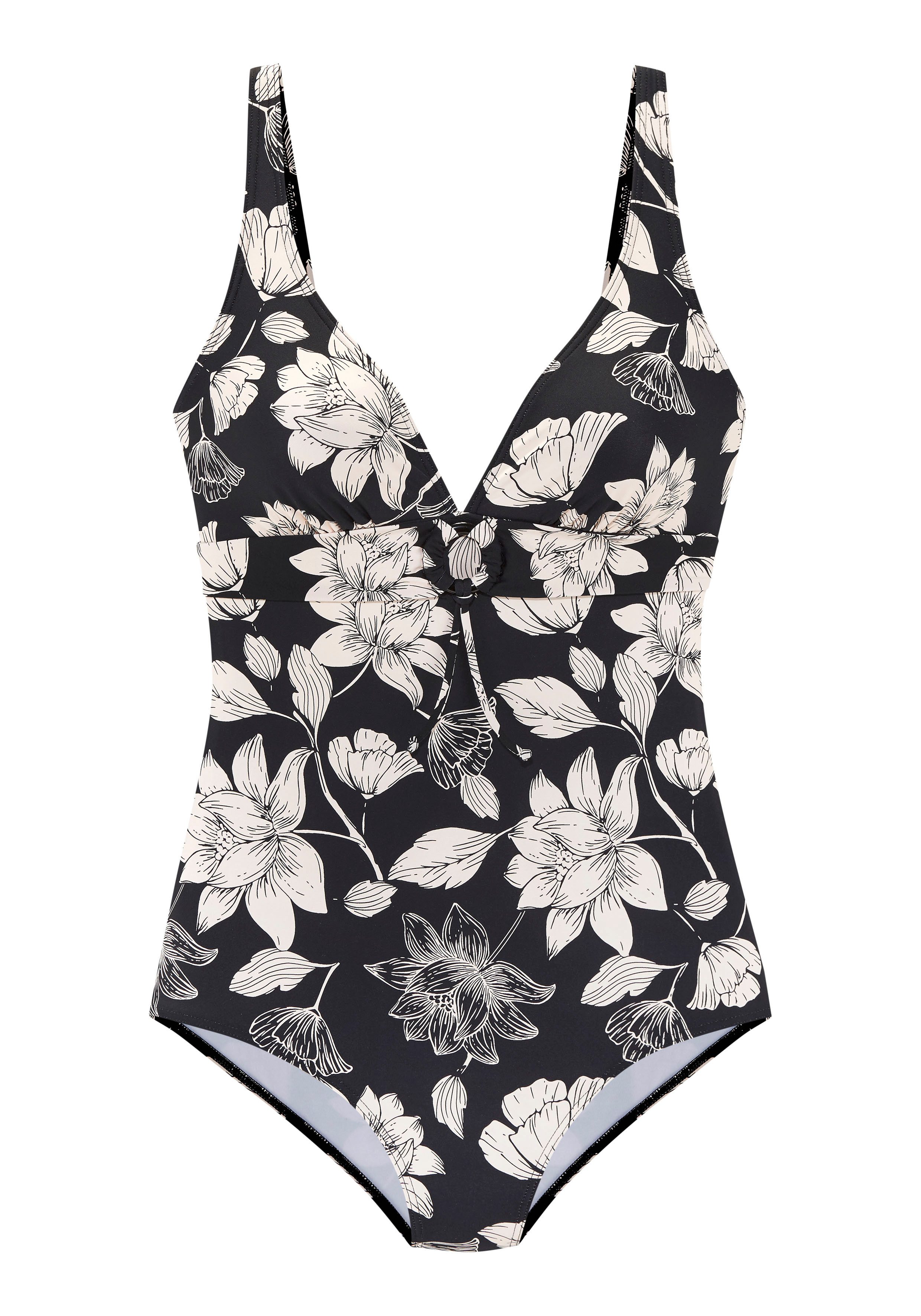 s.Oliver Badeanzug Lady mit floralem Design günstig online kaufen