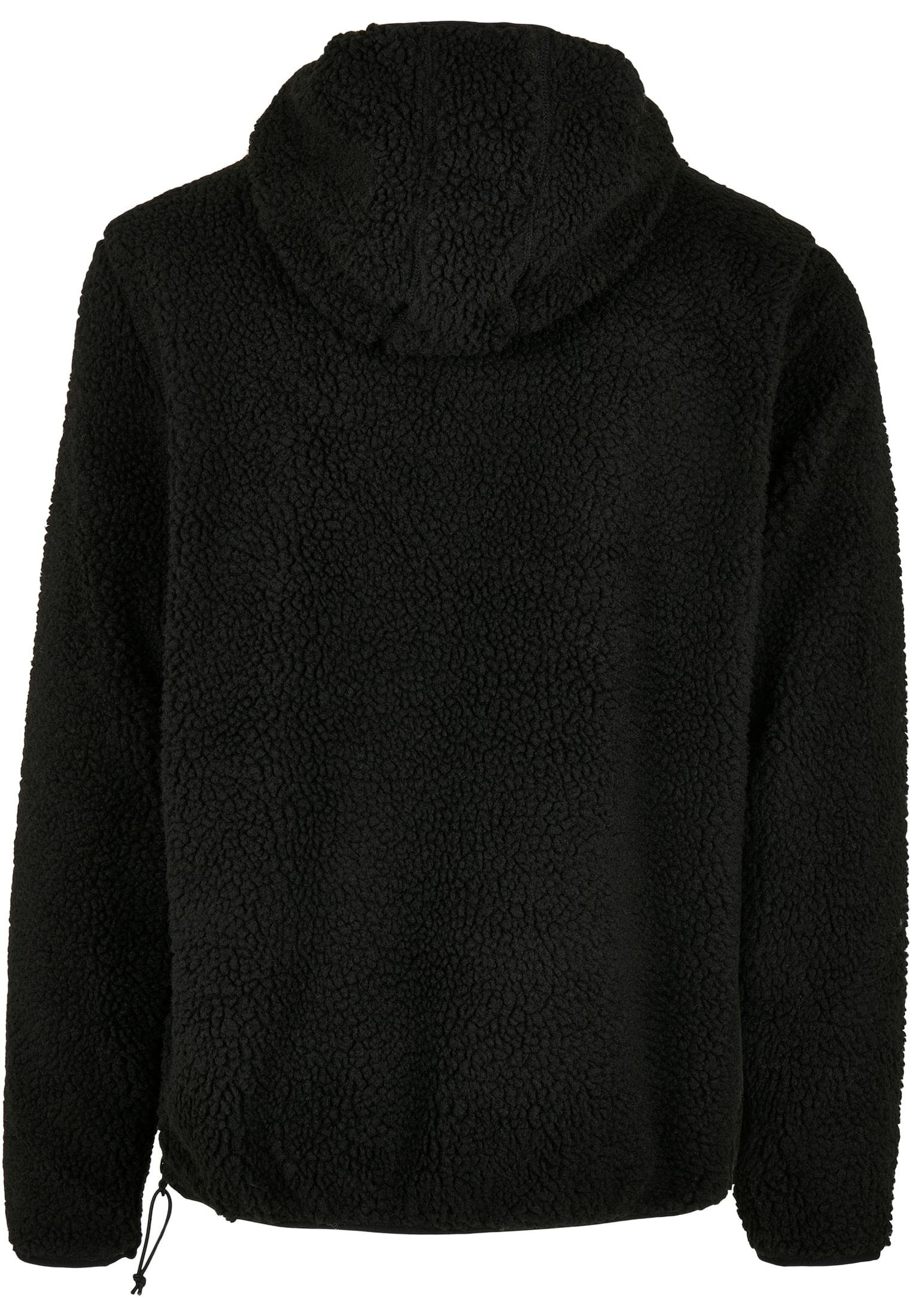 (1-St) Herren Brandit Sommerjacke Worker Teddyfleece Pullover black Jacket