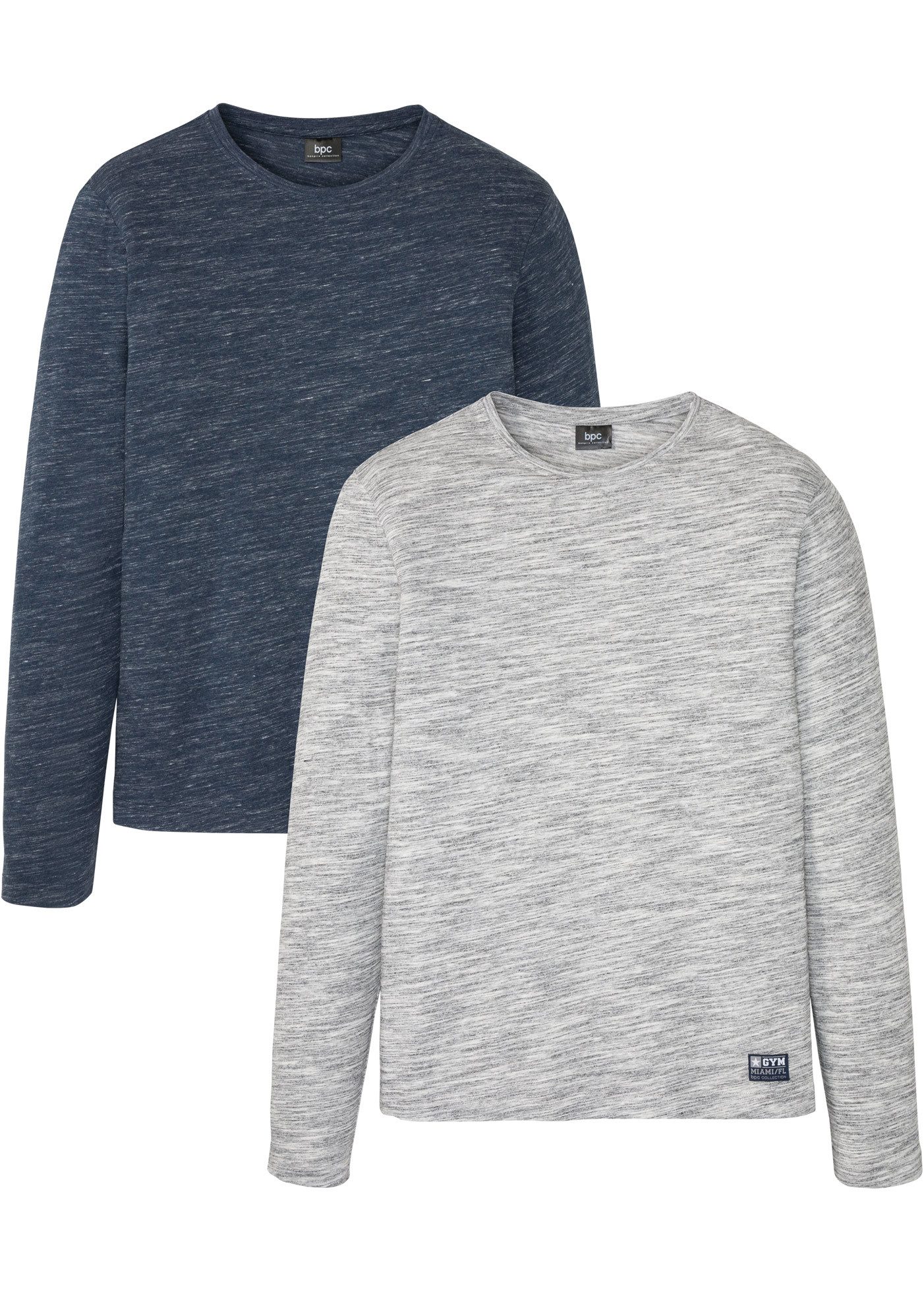 bonprix Langarmshirt (Packung, 2-tlg)