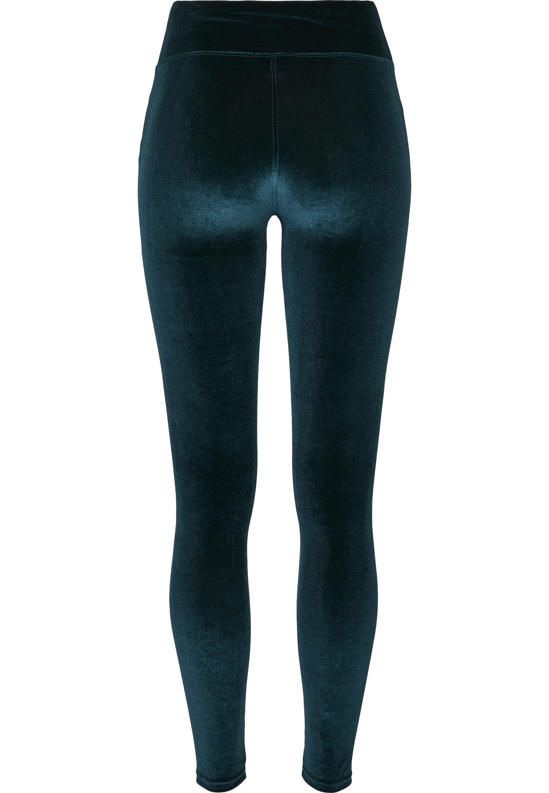 URBAN CLASSICS Leggings Urban Classics Damen Ladies High Waist Velvet Leggi günstig online kaufen