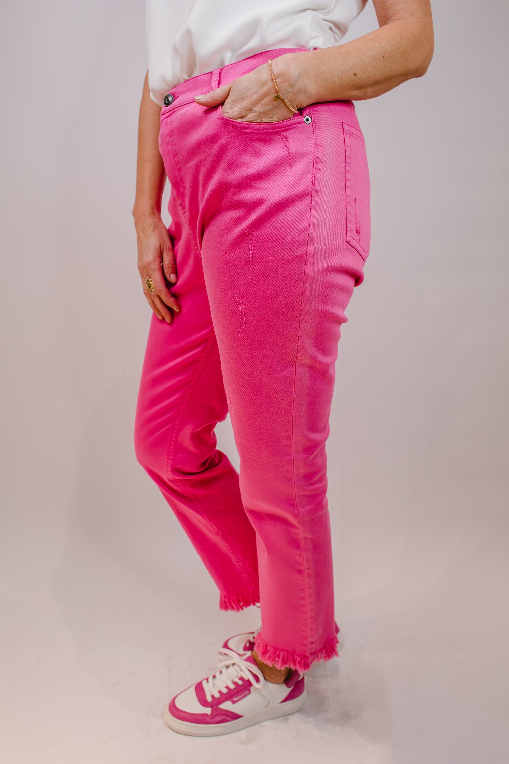 CATNOIR 5-Pocket-Jeans Jeans Catnoir pink