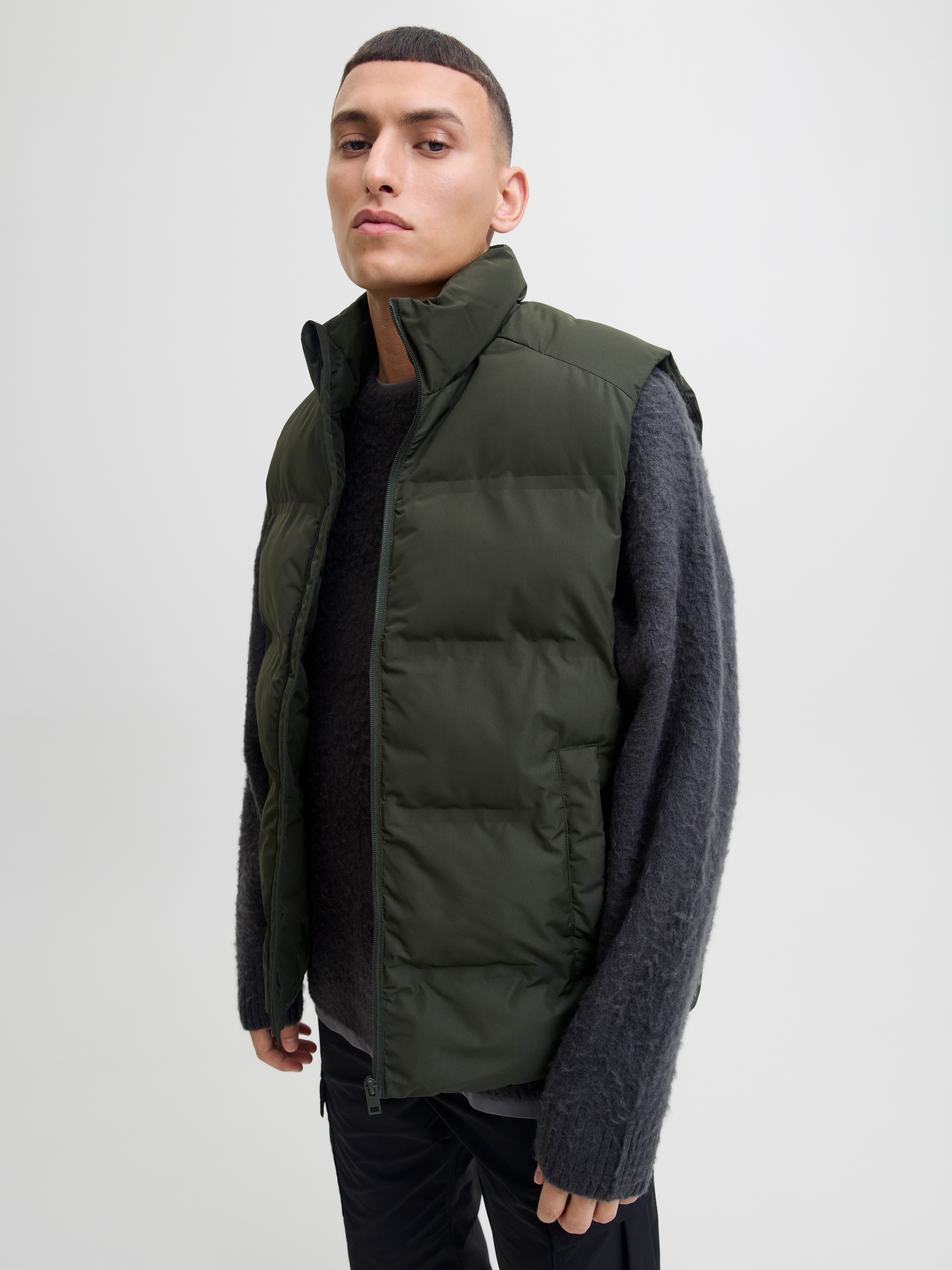 Jack & Jones Steppweste JJESOHO BODYWARMER COLLAR SN günstig online kaufen